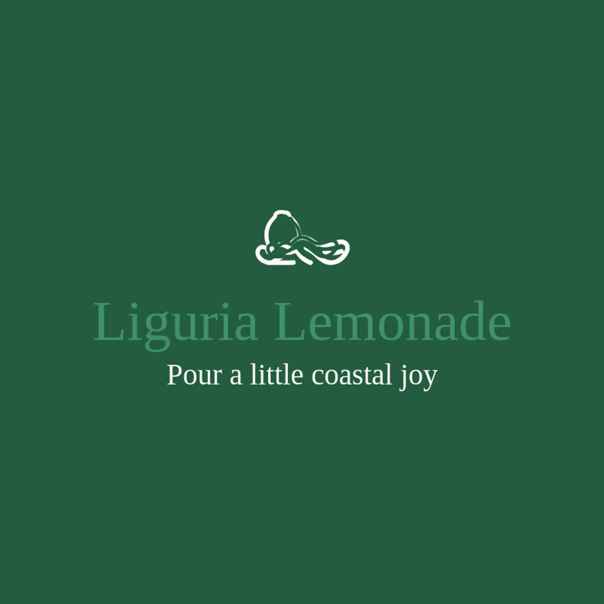Liguria Lemonade logo for italian