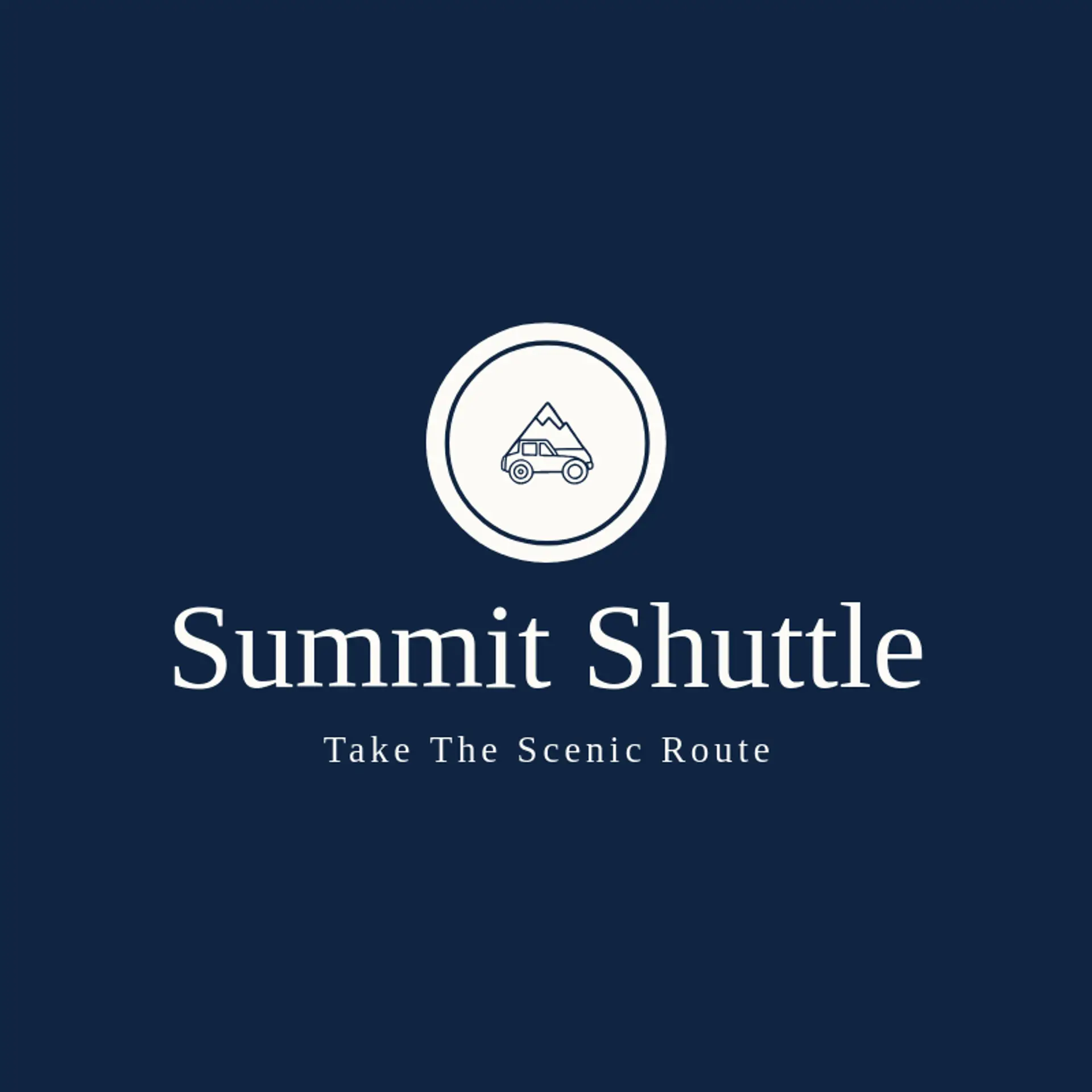 Summit Shuttle logo for transportation