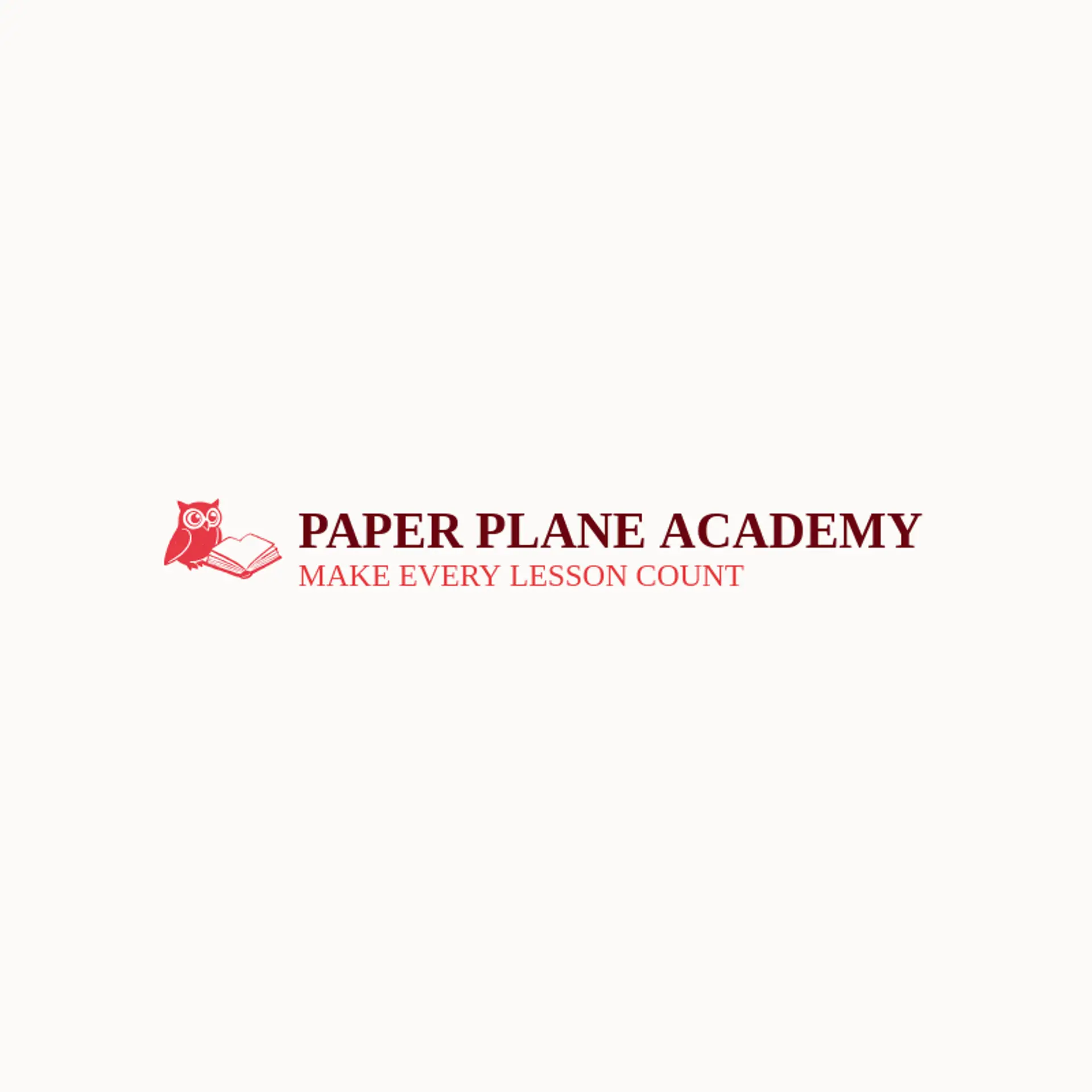 Paper Plane Academy logo for learning