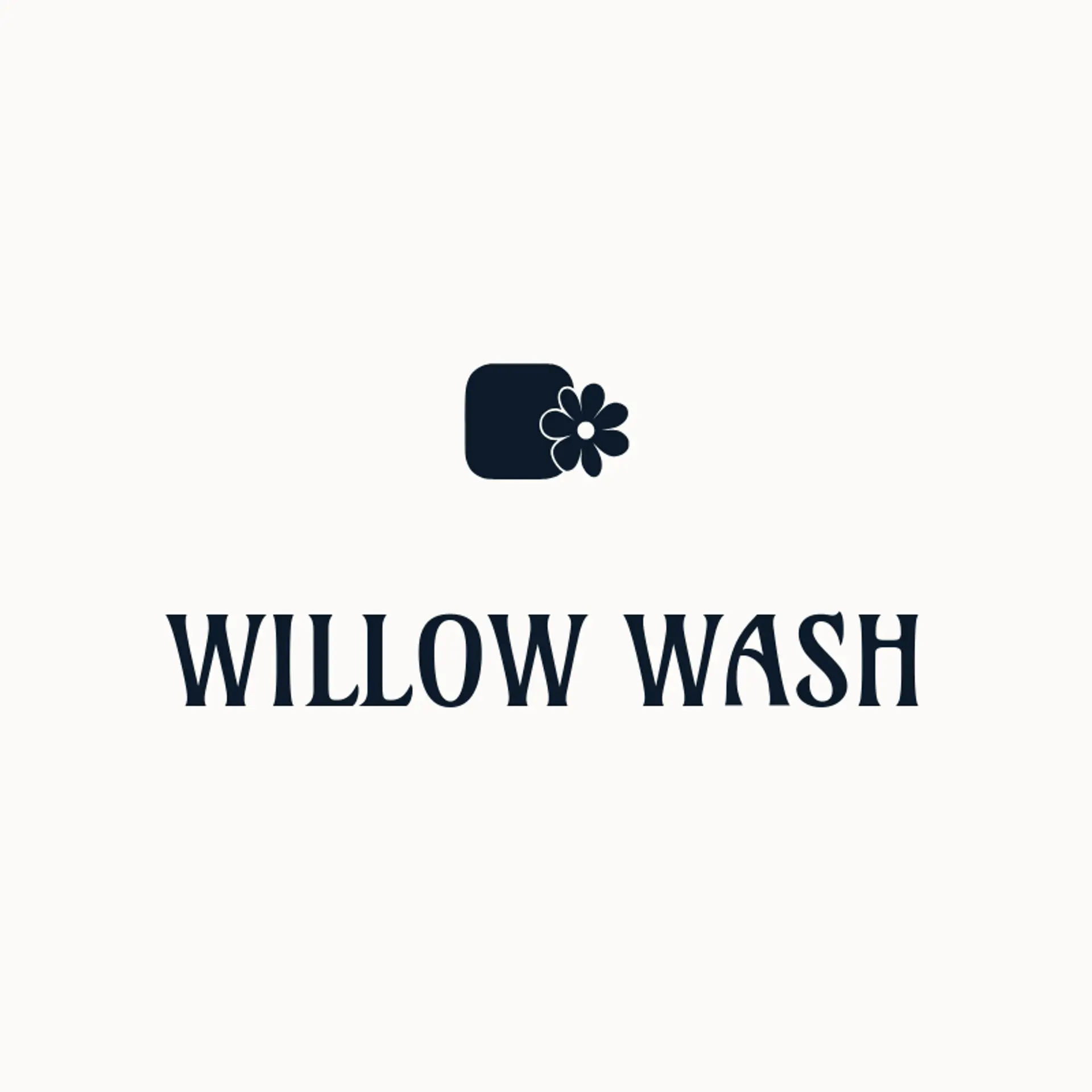 Willow Wash logo for soap