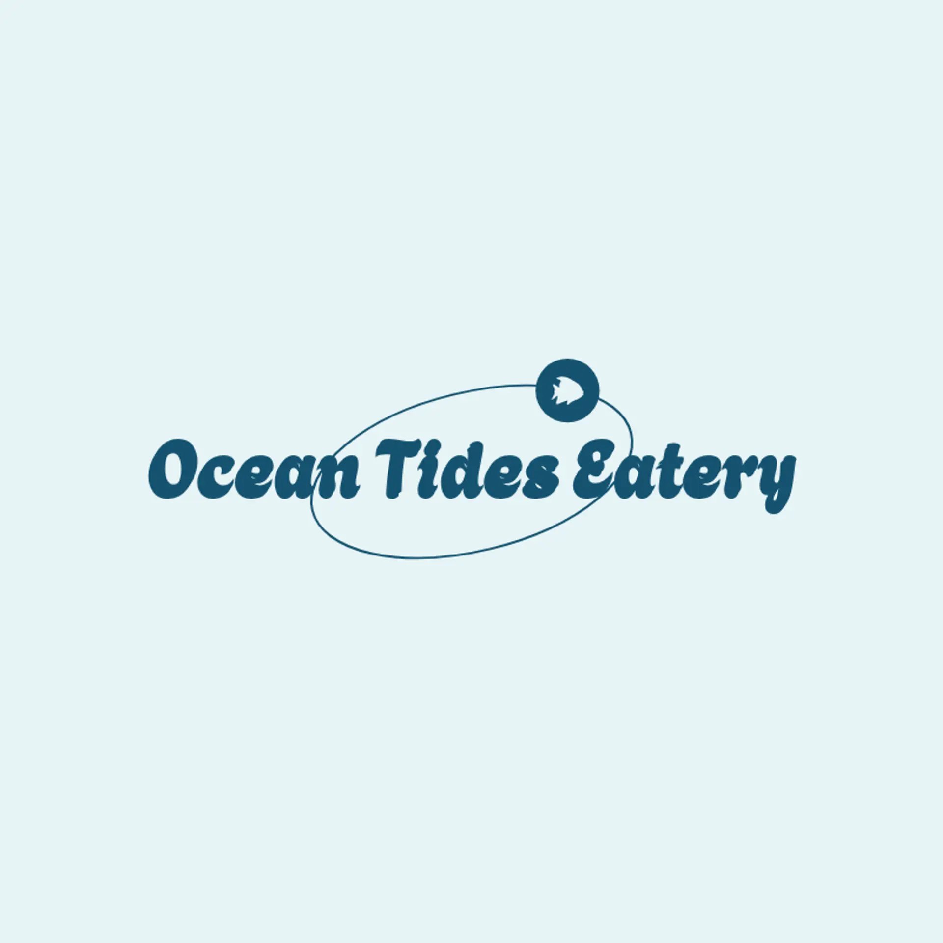 Blue Harbor Seafood logo for seafood restaurant