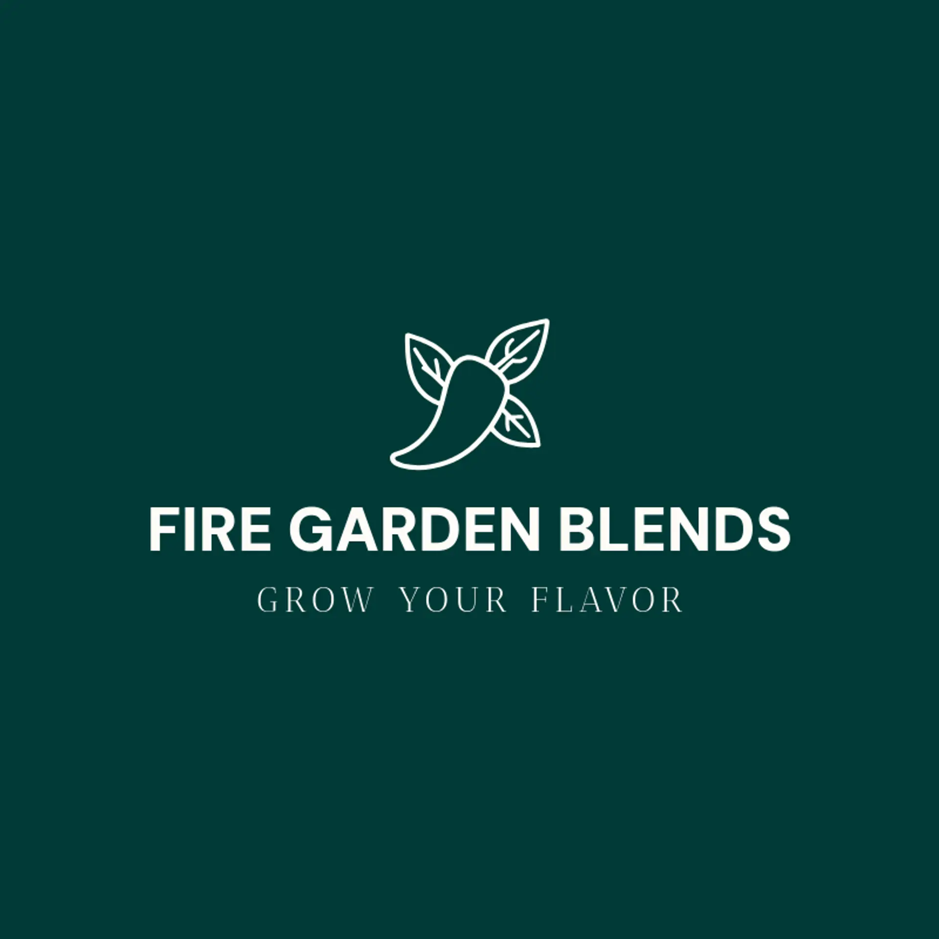 Fire Garden Blends logo for spice