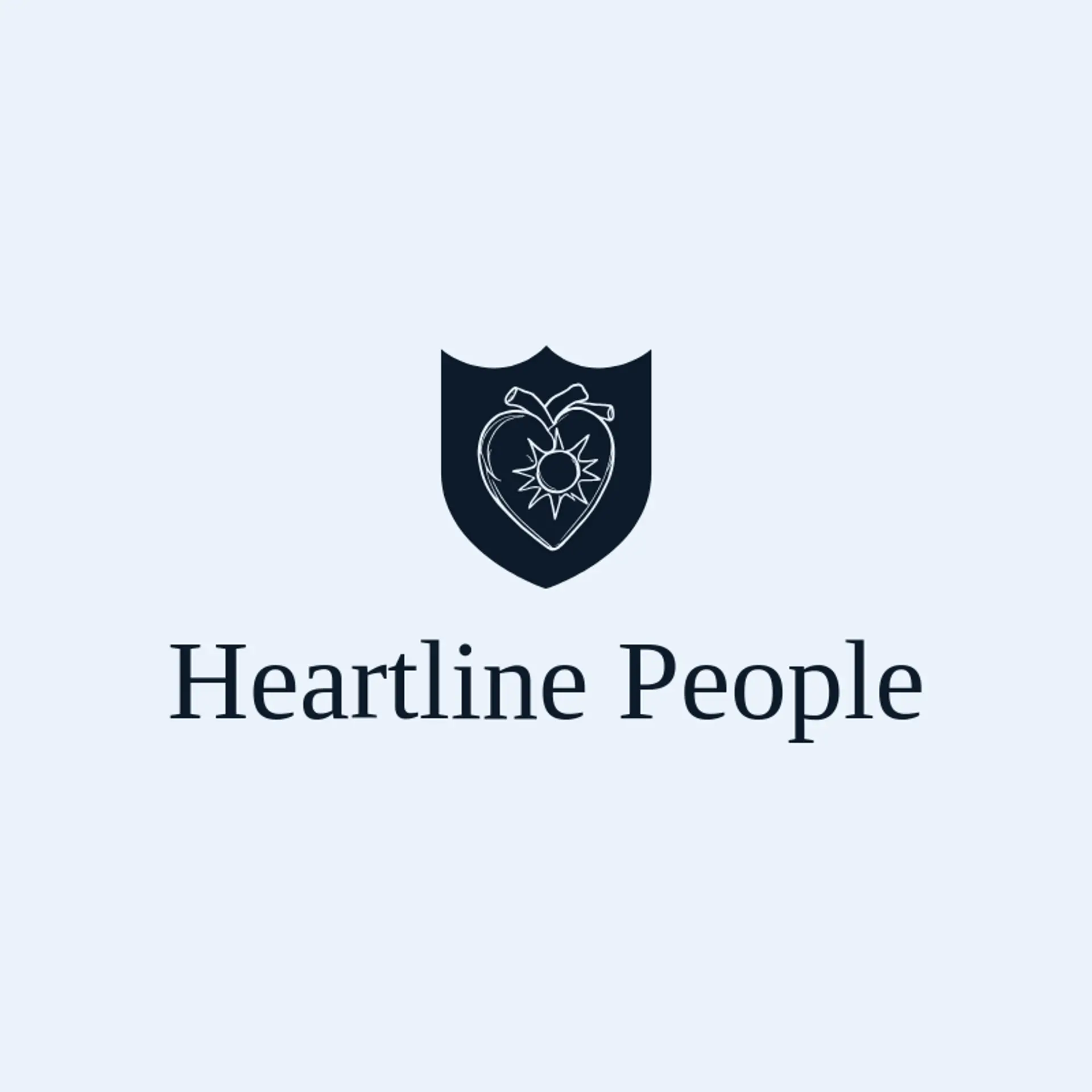 Heartline People logo for person