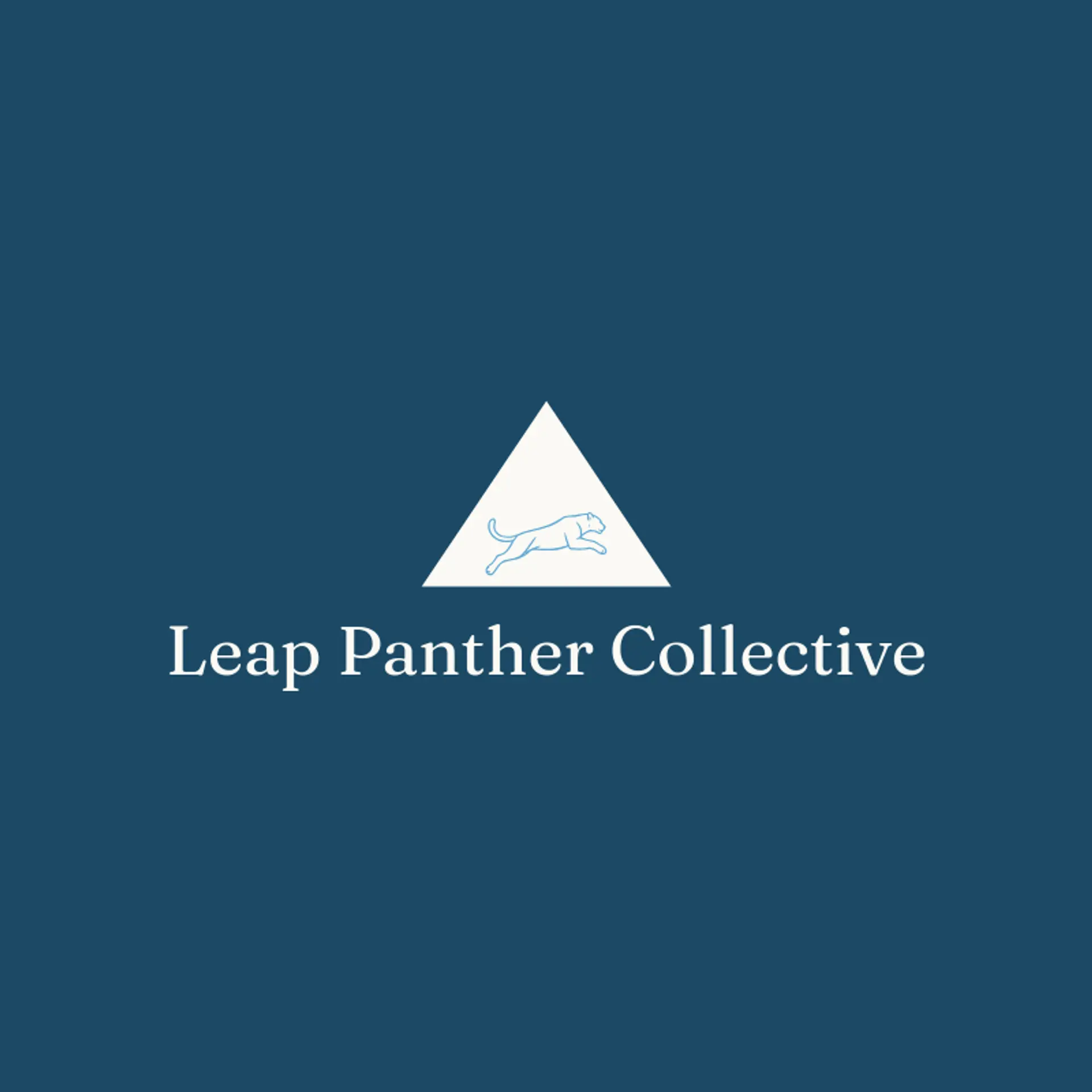 Leap Panther Collective logo for panther