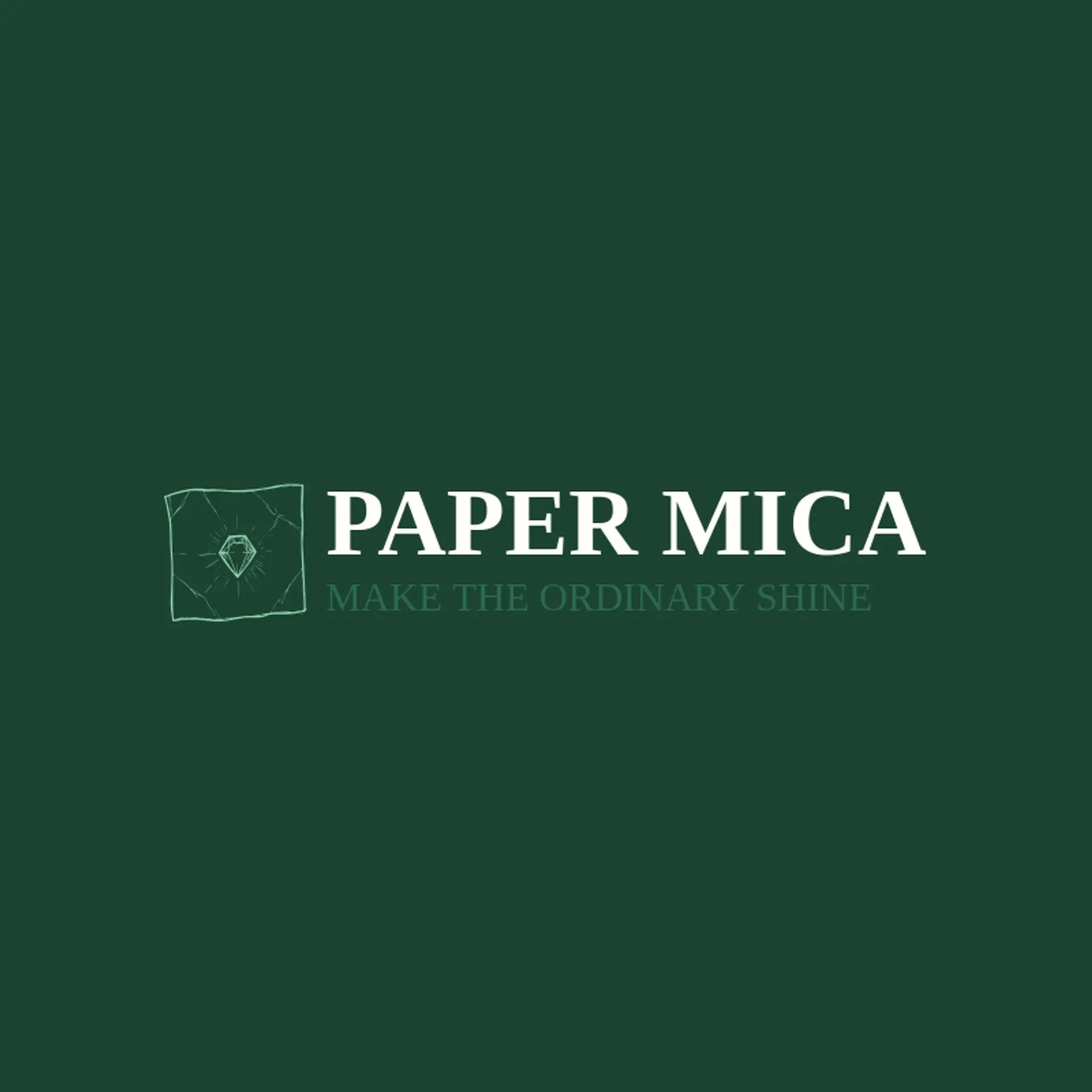 Paper Mica logo for paper