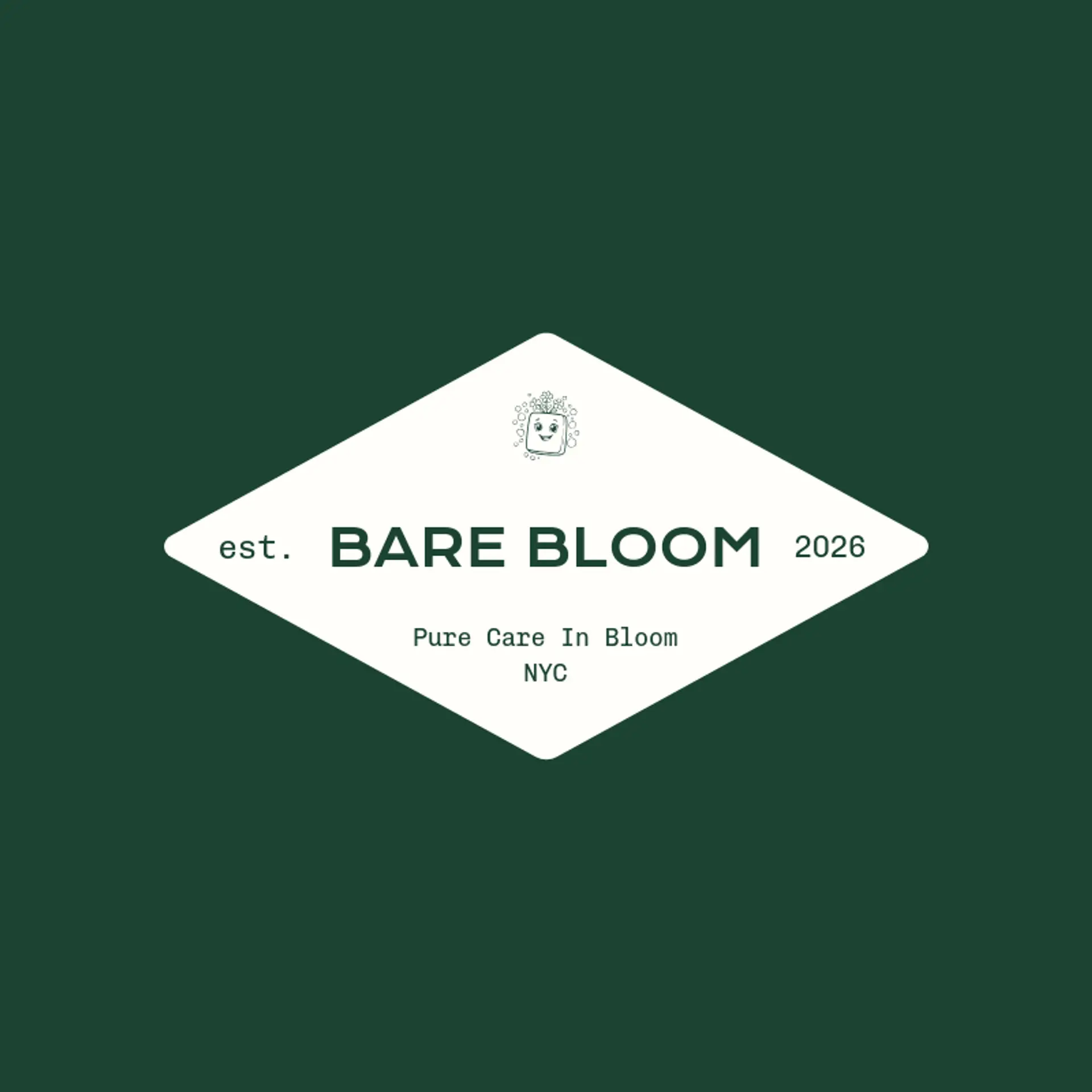 Bare Bloom logo for soap