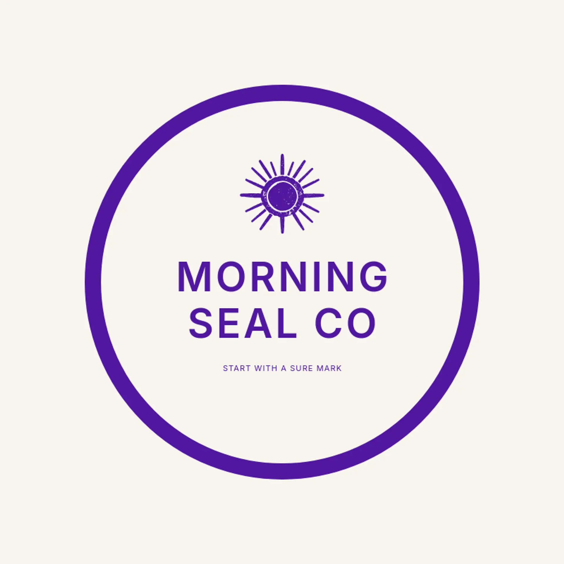 Morning Seal Co logo for notary