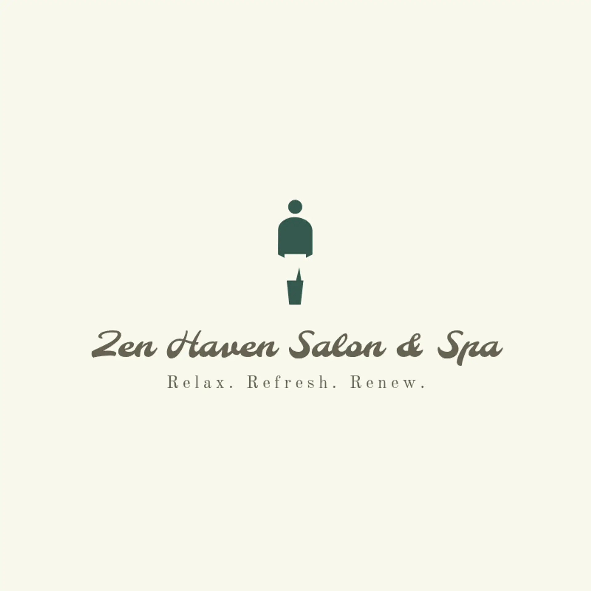Velvet Aura Salon & Spa logo for salon and spa