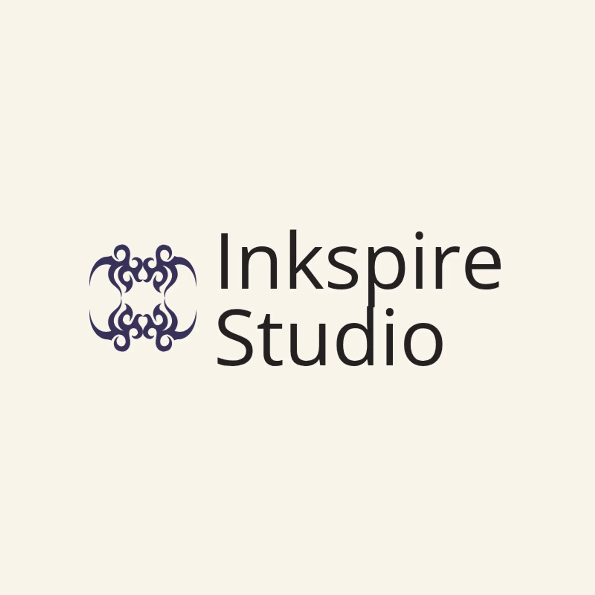 InkWaves Studio logo for tattoo studio