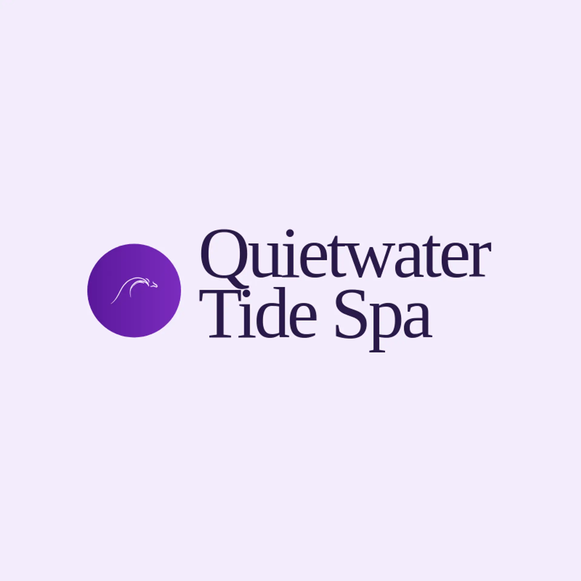Quietwater Tide Spa logo for tide