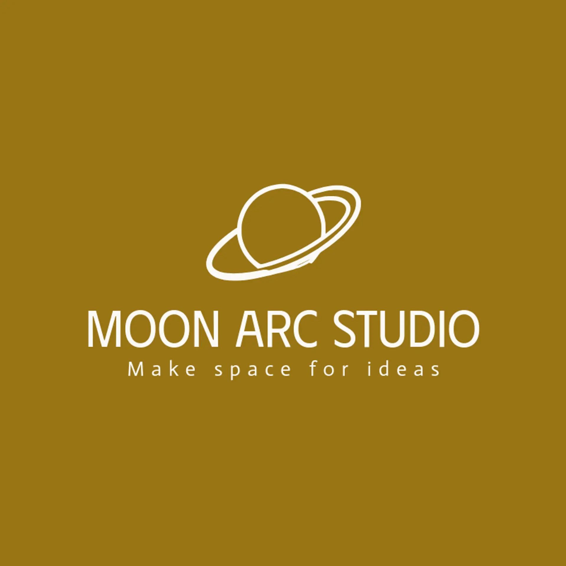 Moon Arc Studio logo for moon