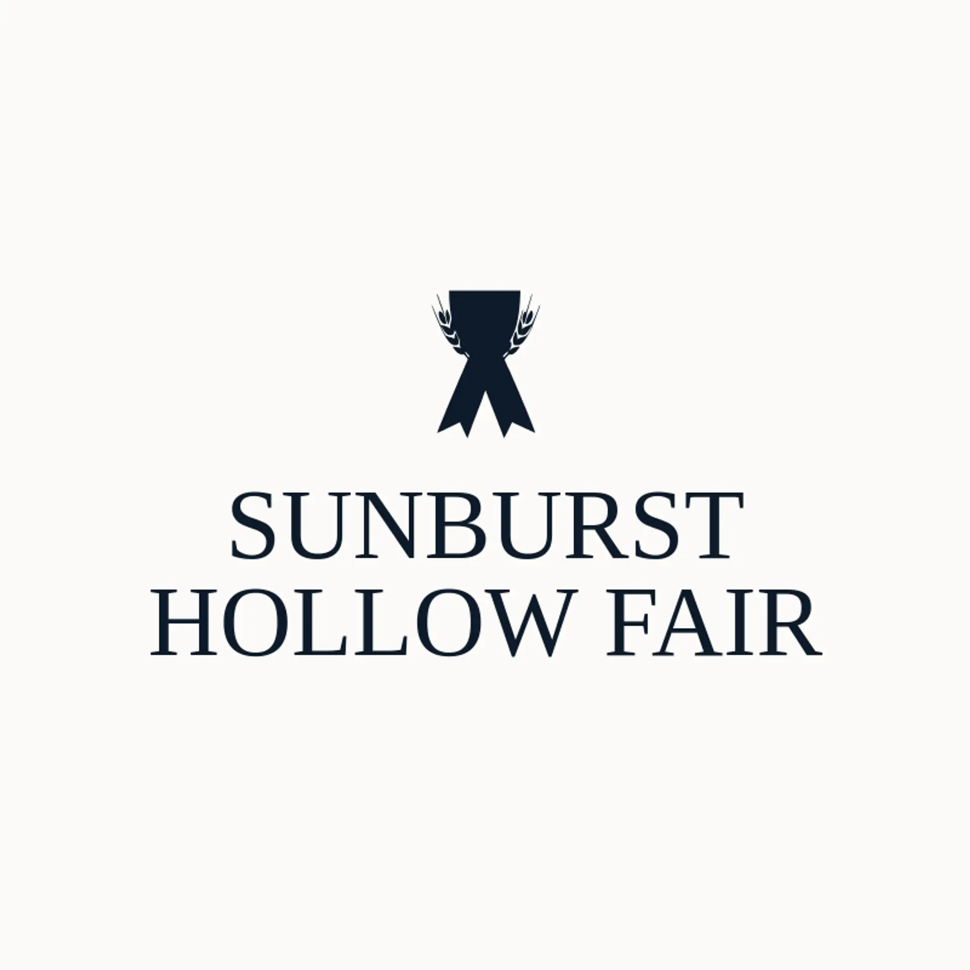 Sunburst Hollow Fair logo for fair