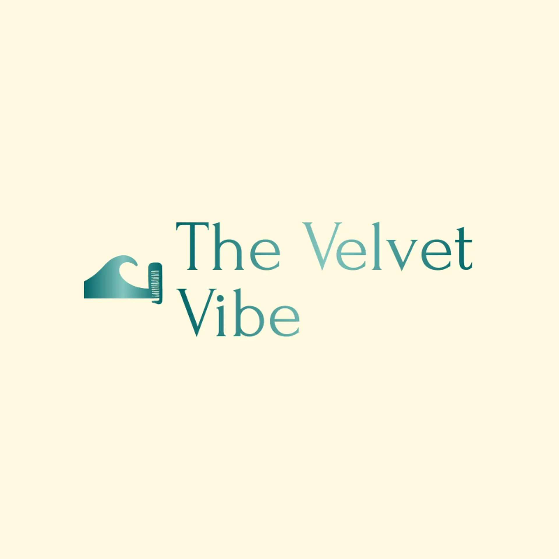 The Velvet Vibe logo for hair stylist