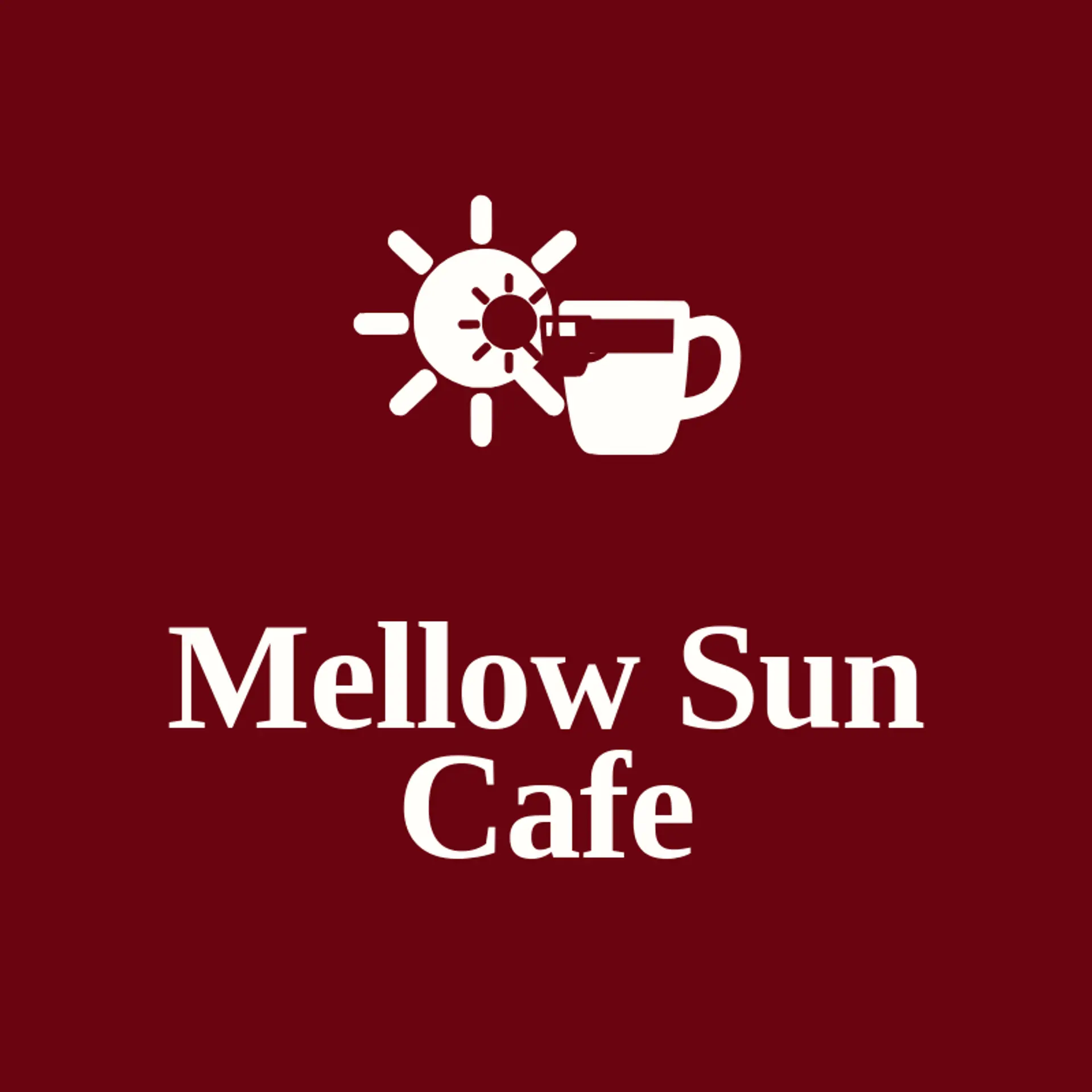 Mellow Sun Cafe logo for sunshine