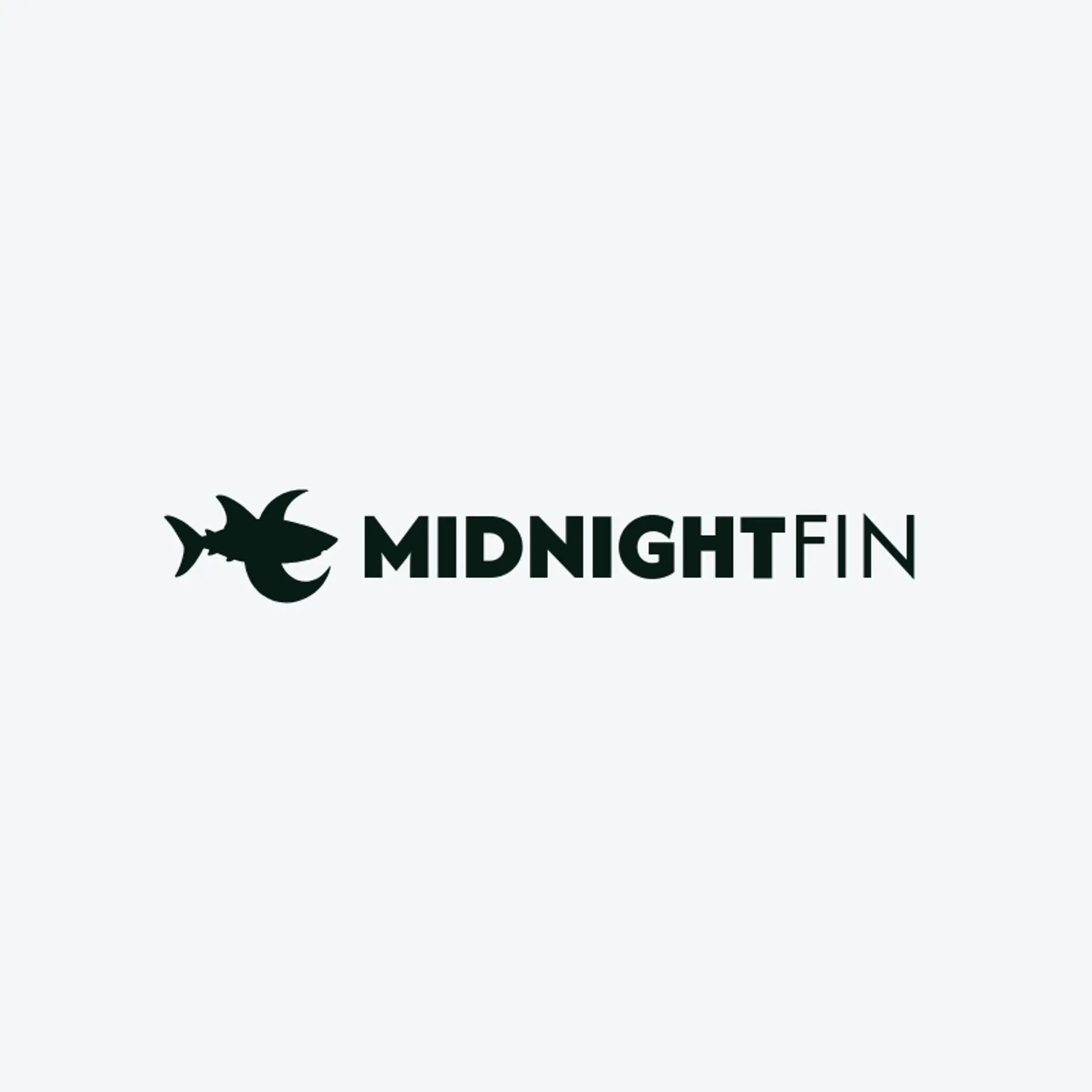 Midnight Fin logo for shark