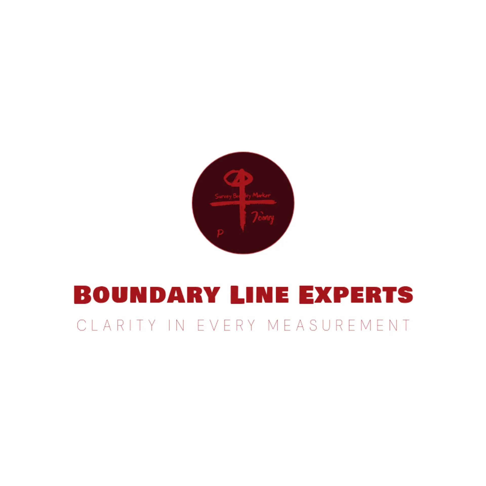 Boundary Line Experts logo for surveying