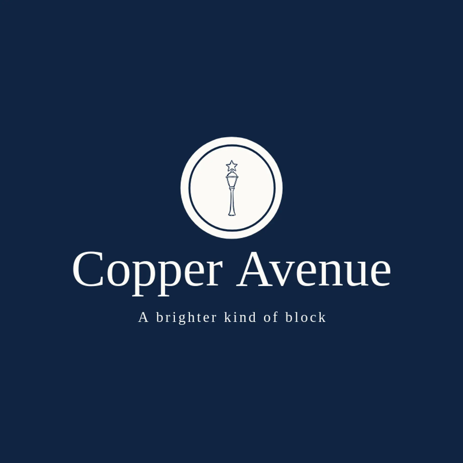 Copper Avenue logo for urban