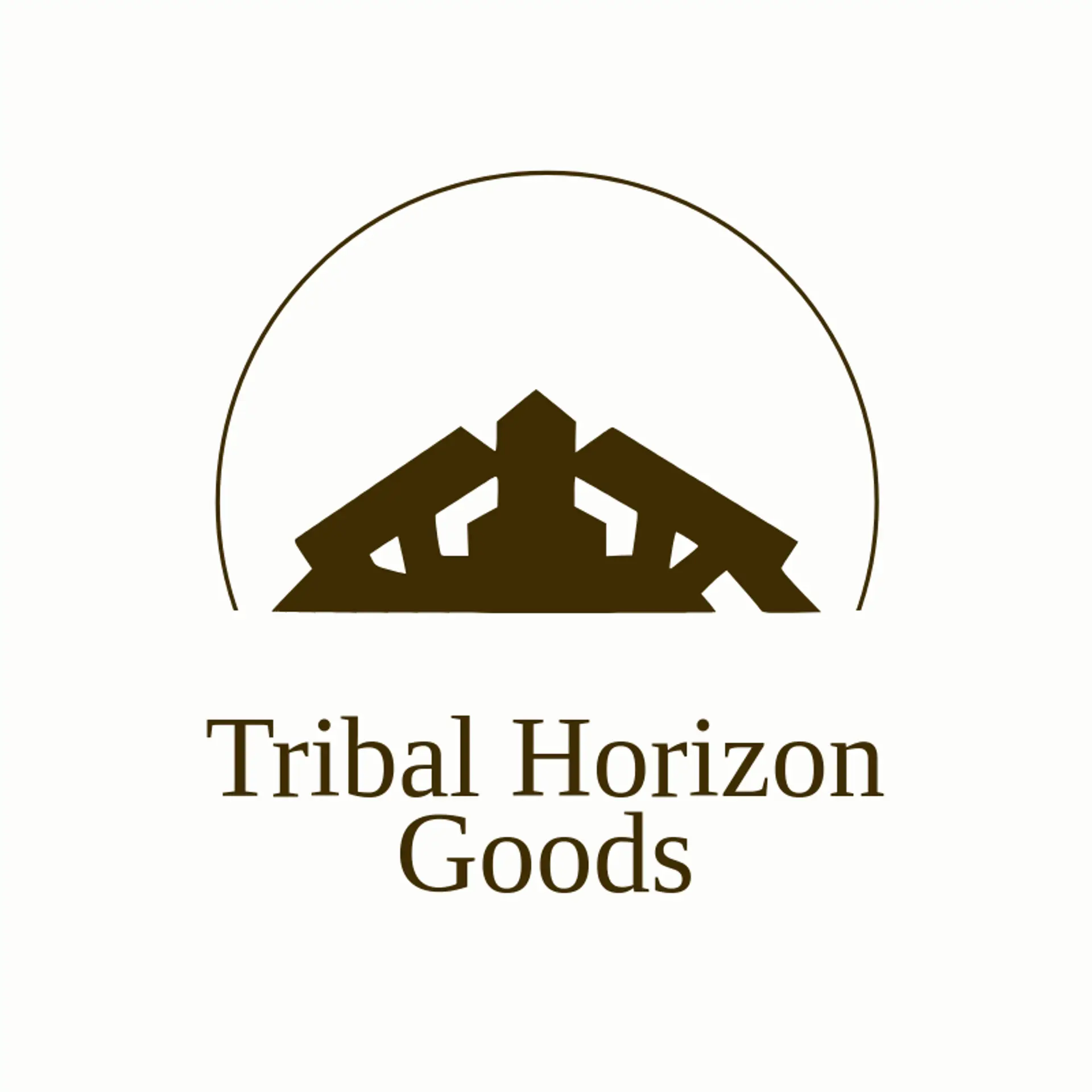 Tribal Horizon Goods logo for tribal