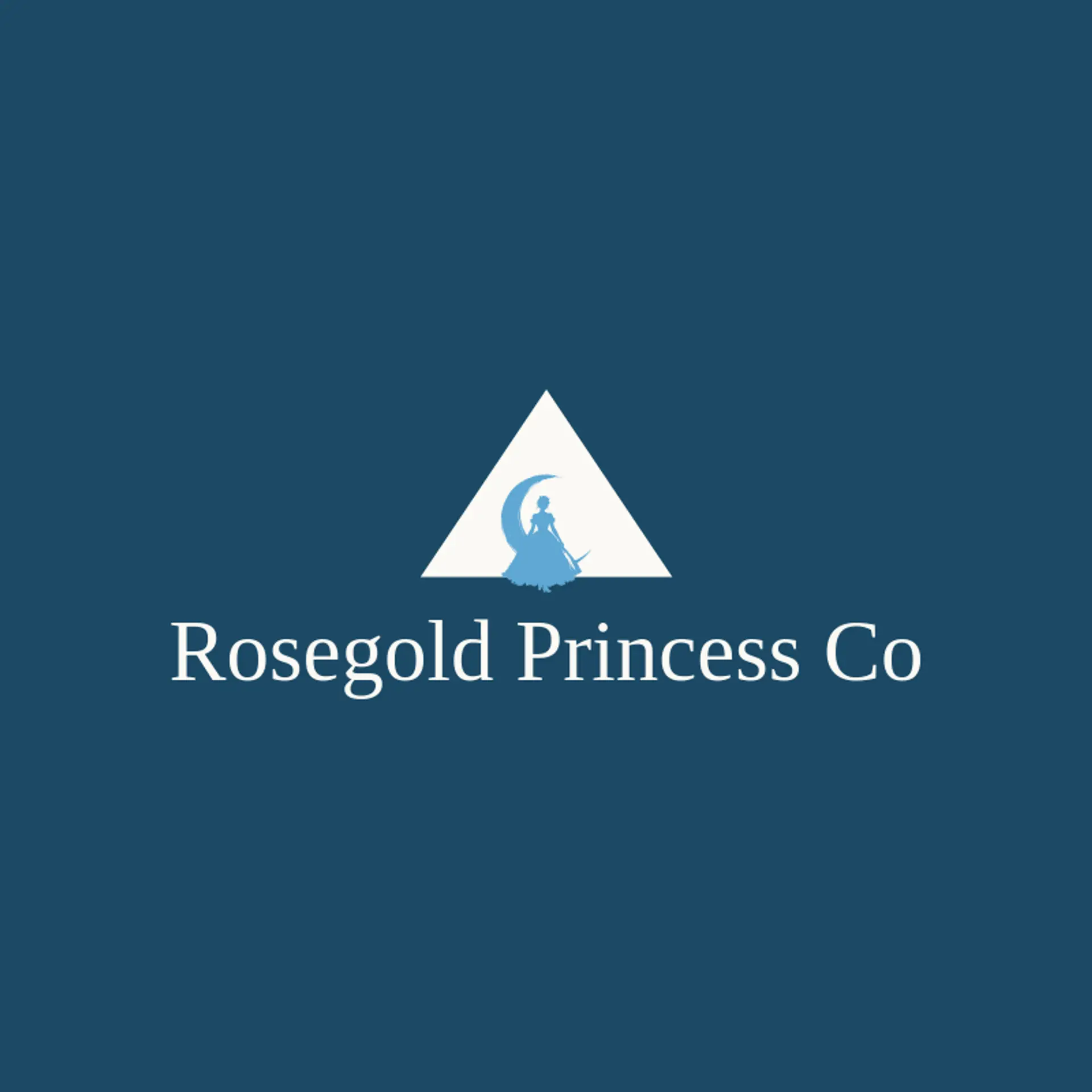 Rosegold Princess Co logo for princess