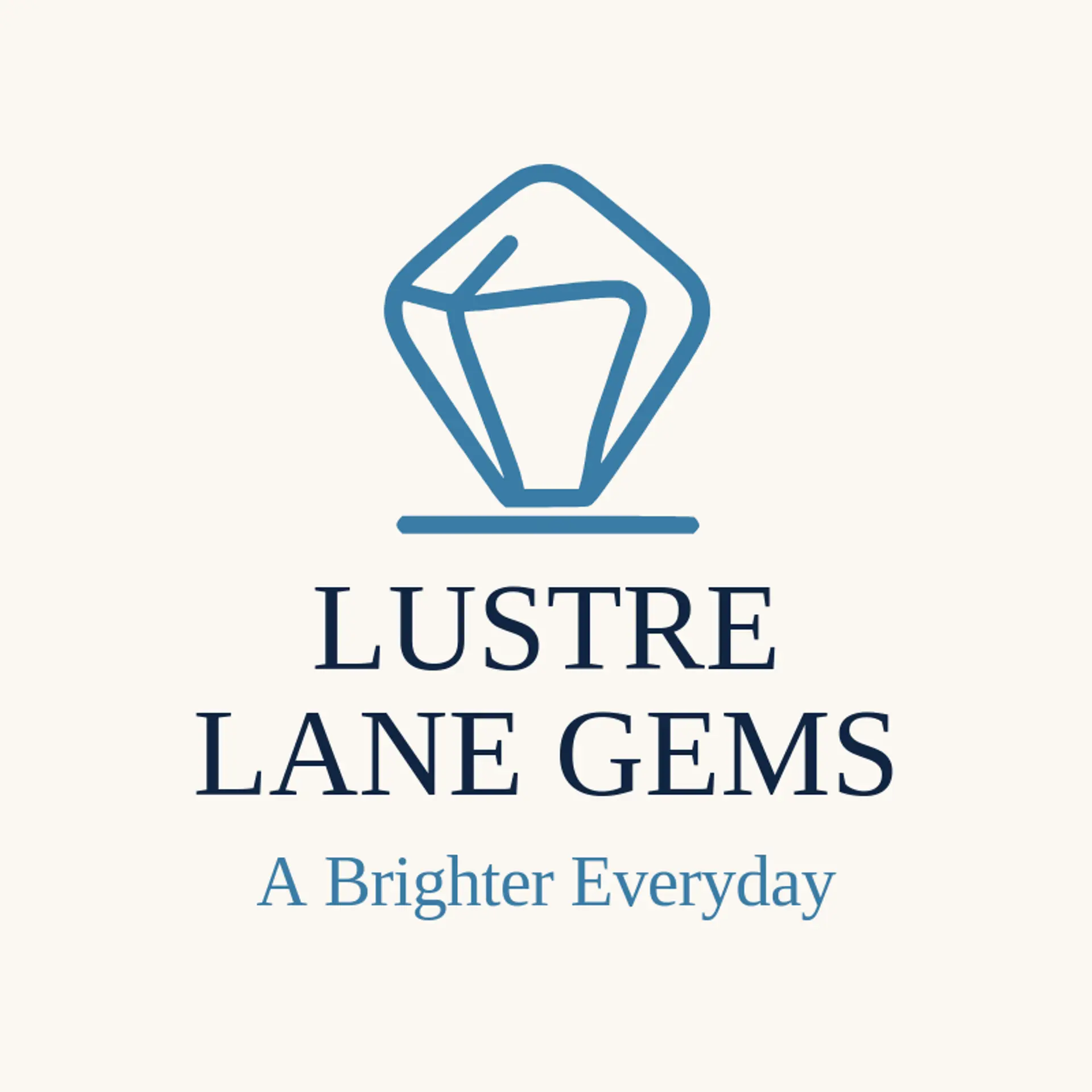 Lustre Lane Gems logo for jewel