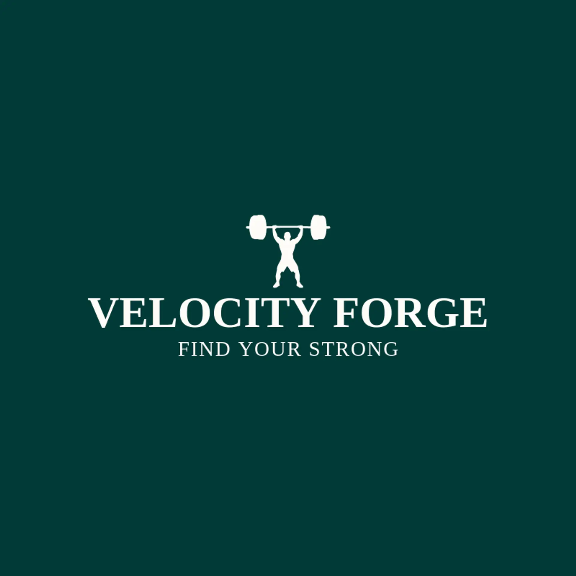 Velocity Forge logo for athletic training