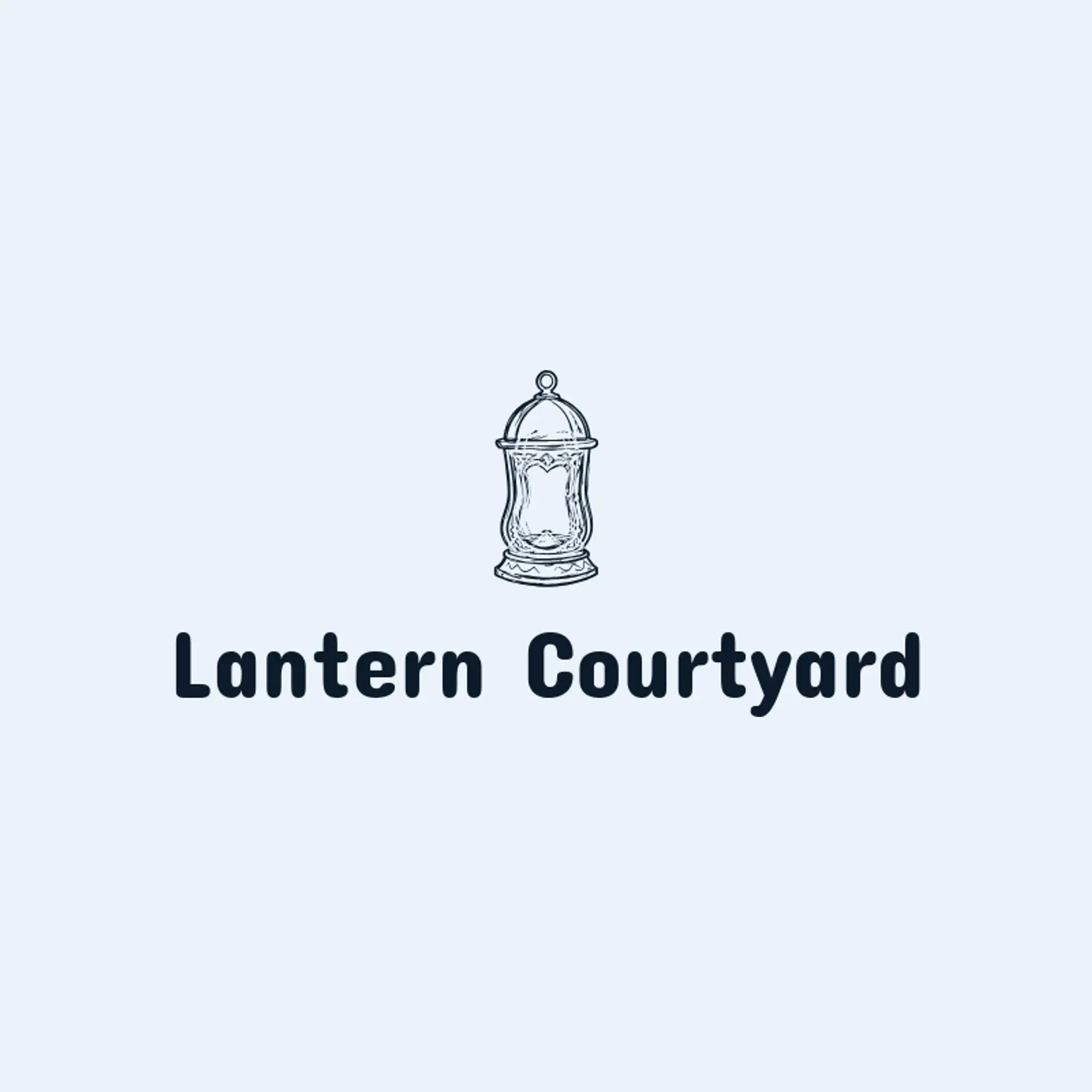 Lantern Courtyard logo for muslim