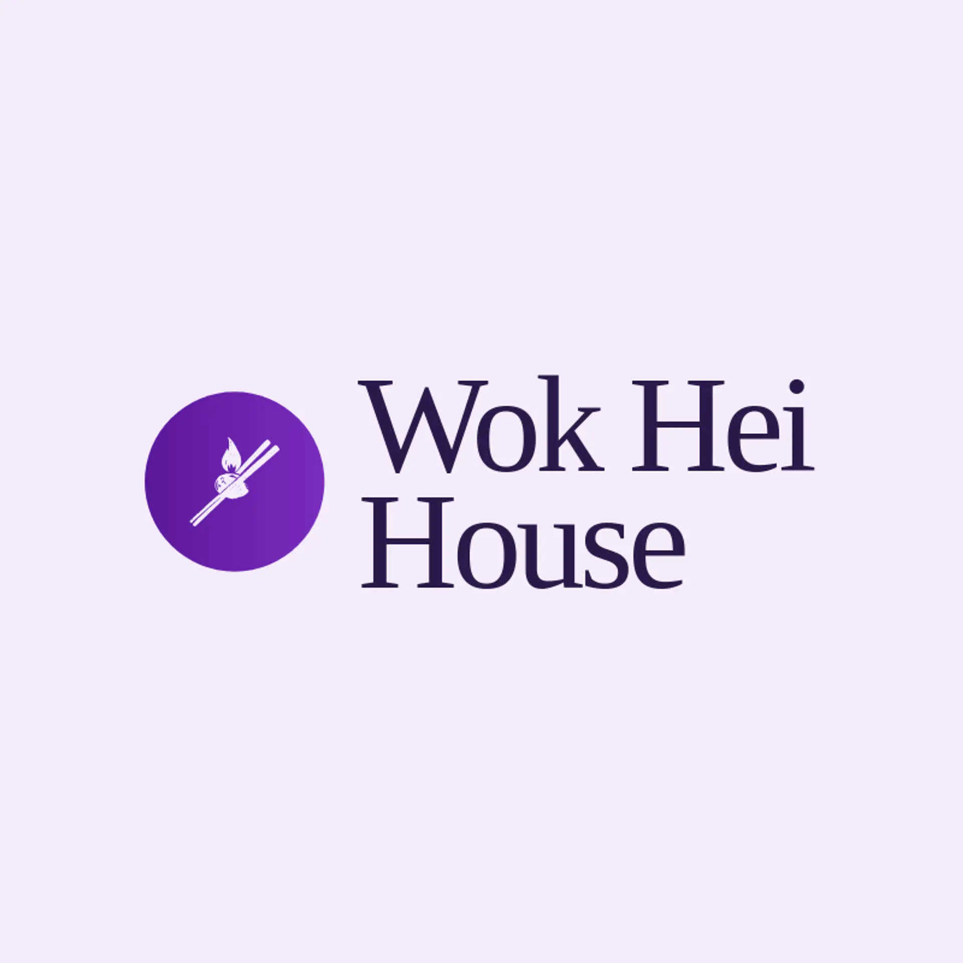 Wok Hei House logo for chinese food