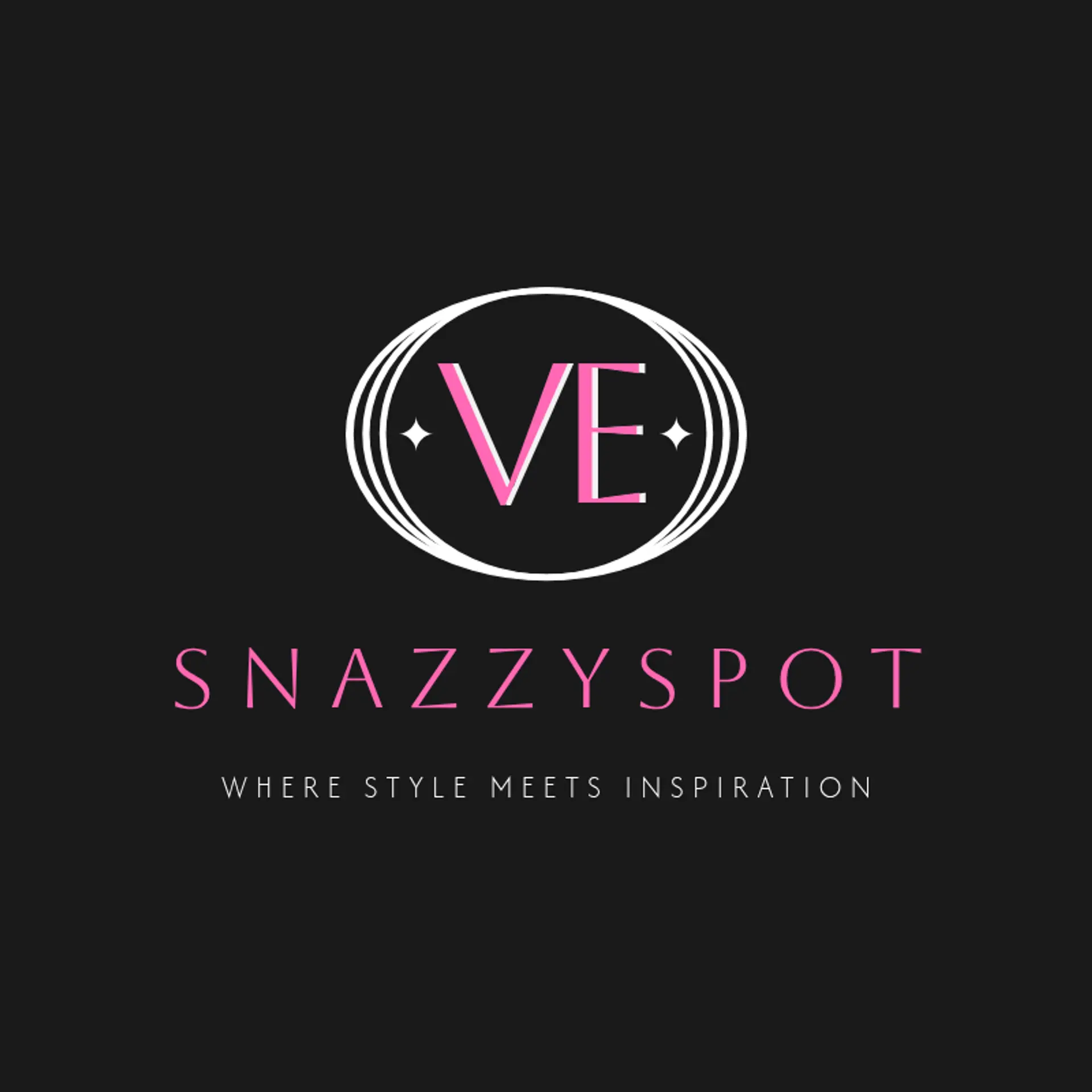 SnazzySpot logo for fashion blog
