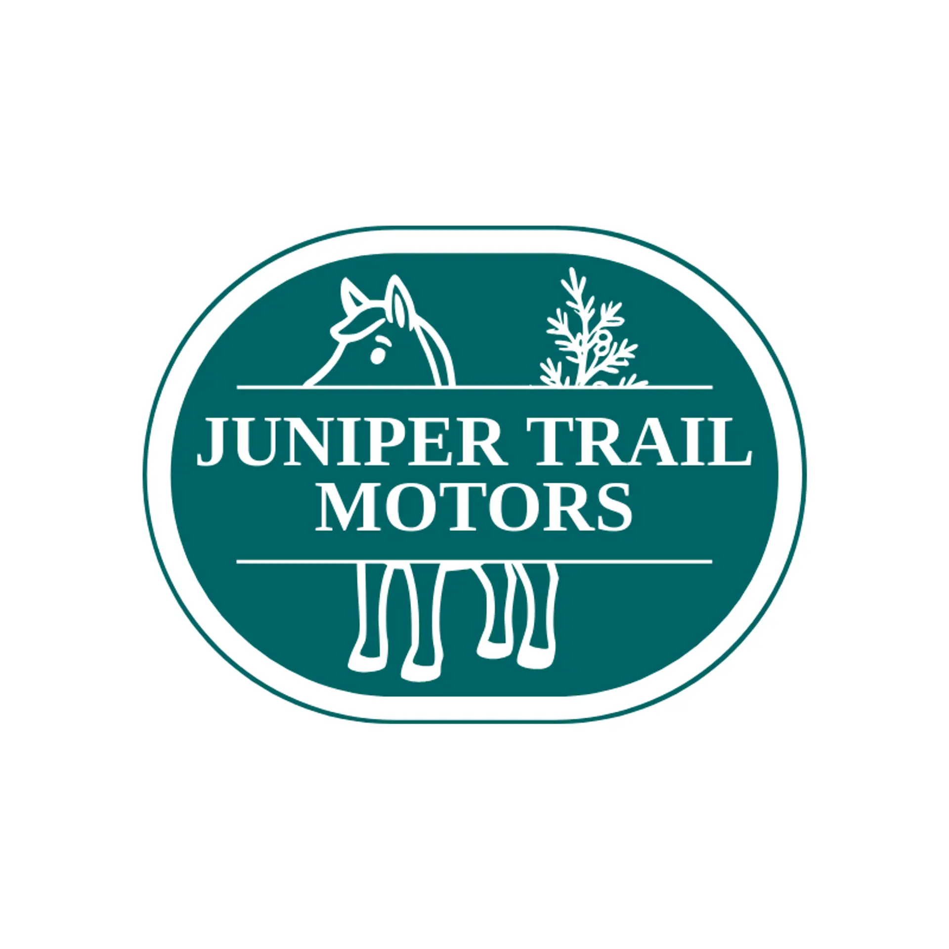 Juniper Trail Motors logo for mustang