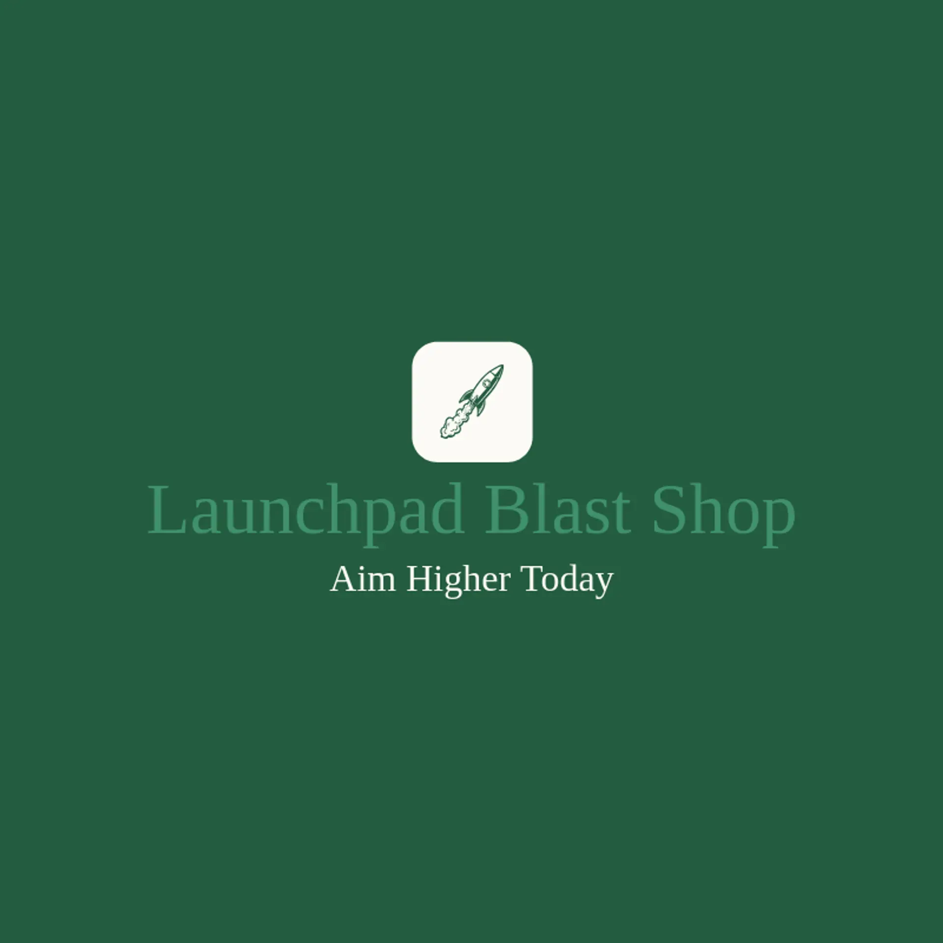 Launchpad Blast Shop logo for bomb
