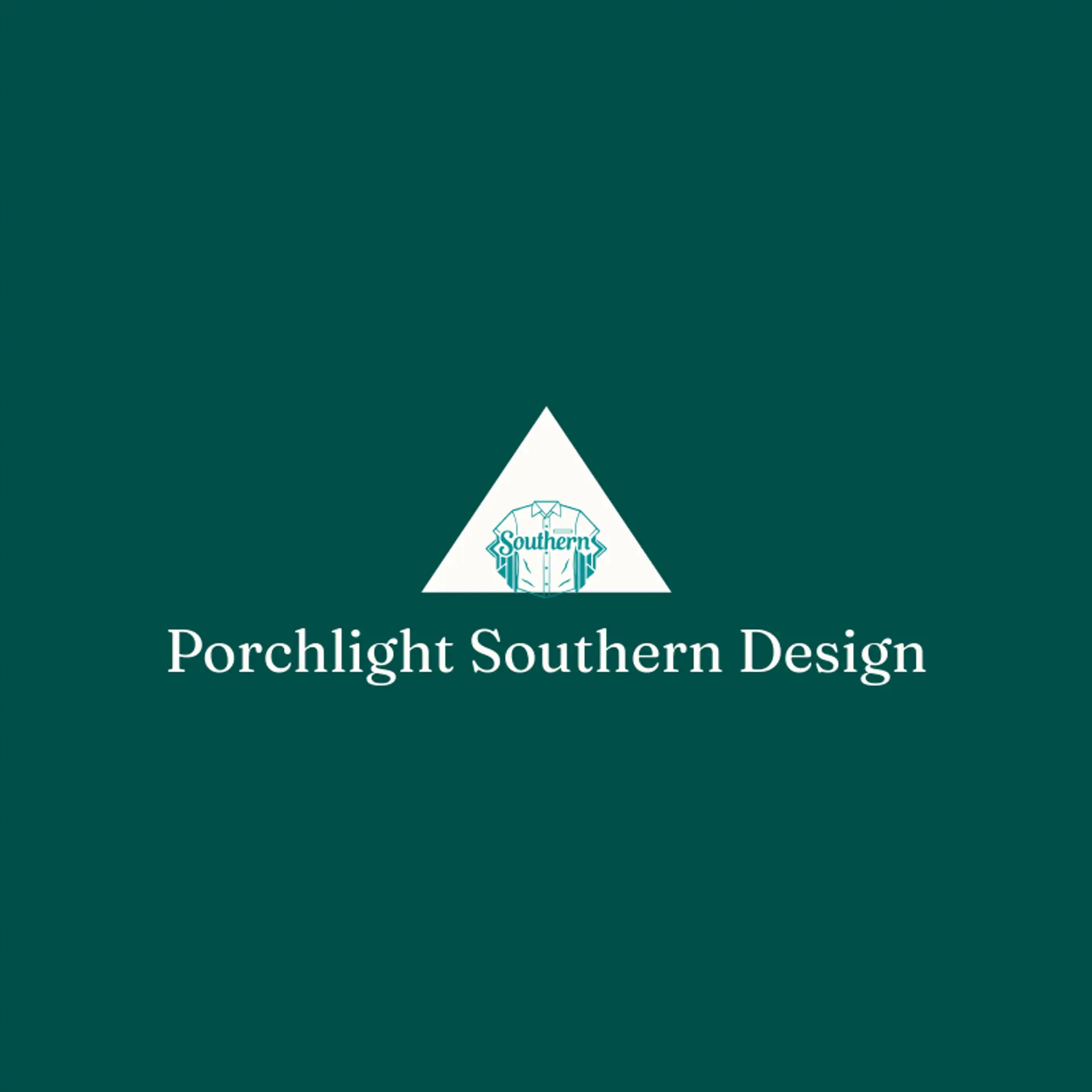 Porchlight Southern Design logo for southern