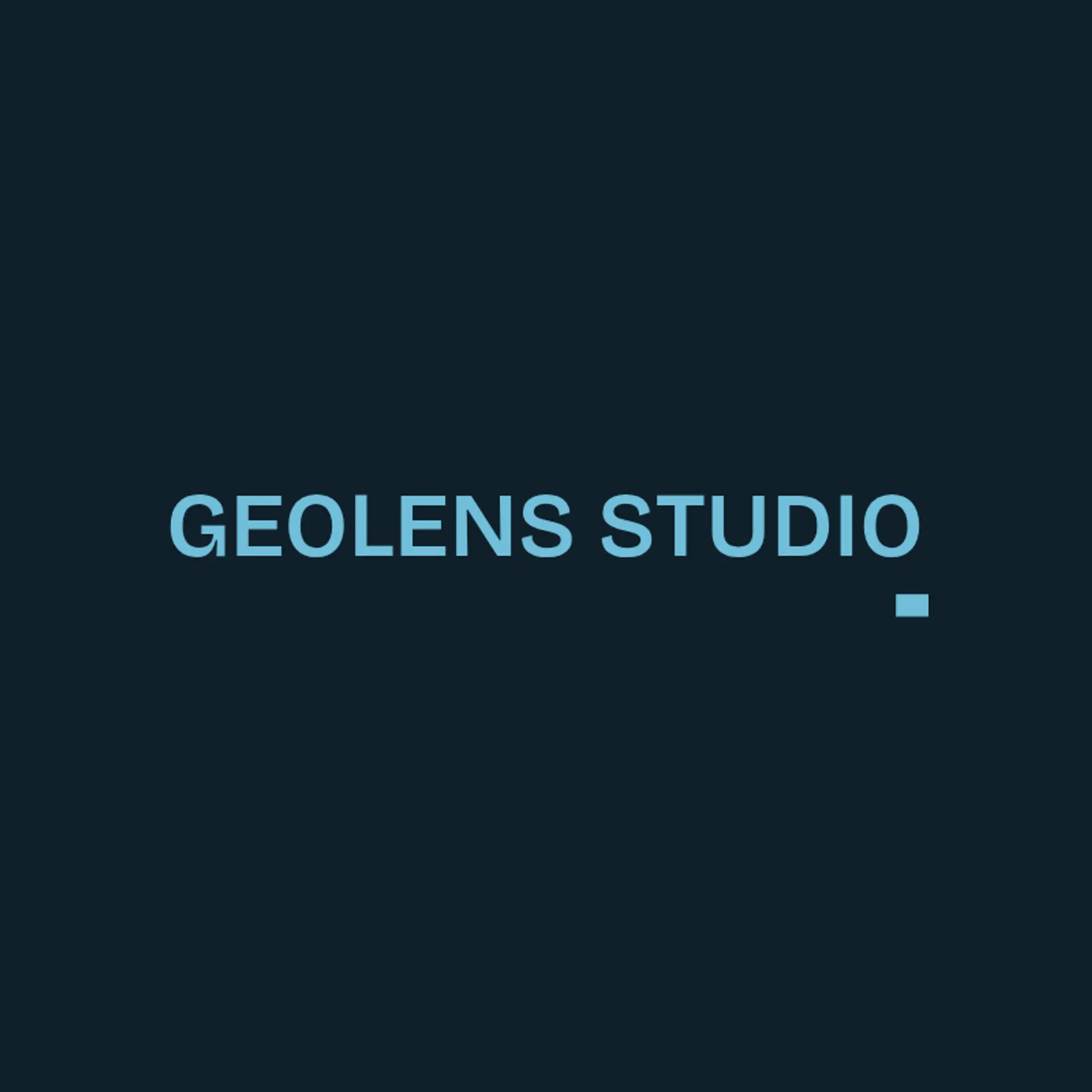 GeoLens Studio logo for geometric photography