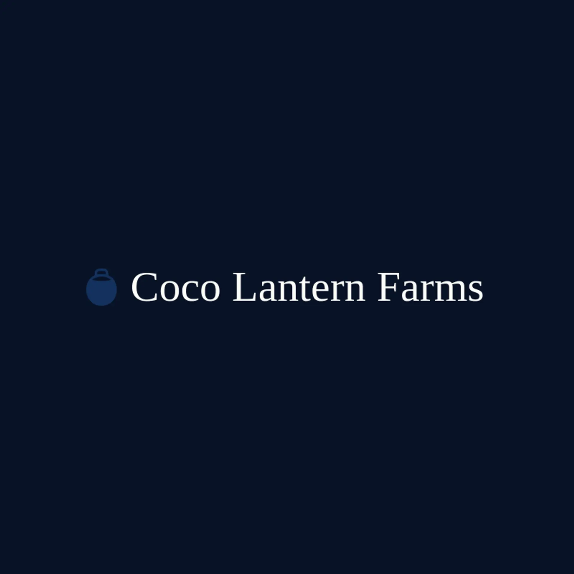Coco Lantern Farms logo for coconut