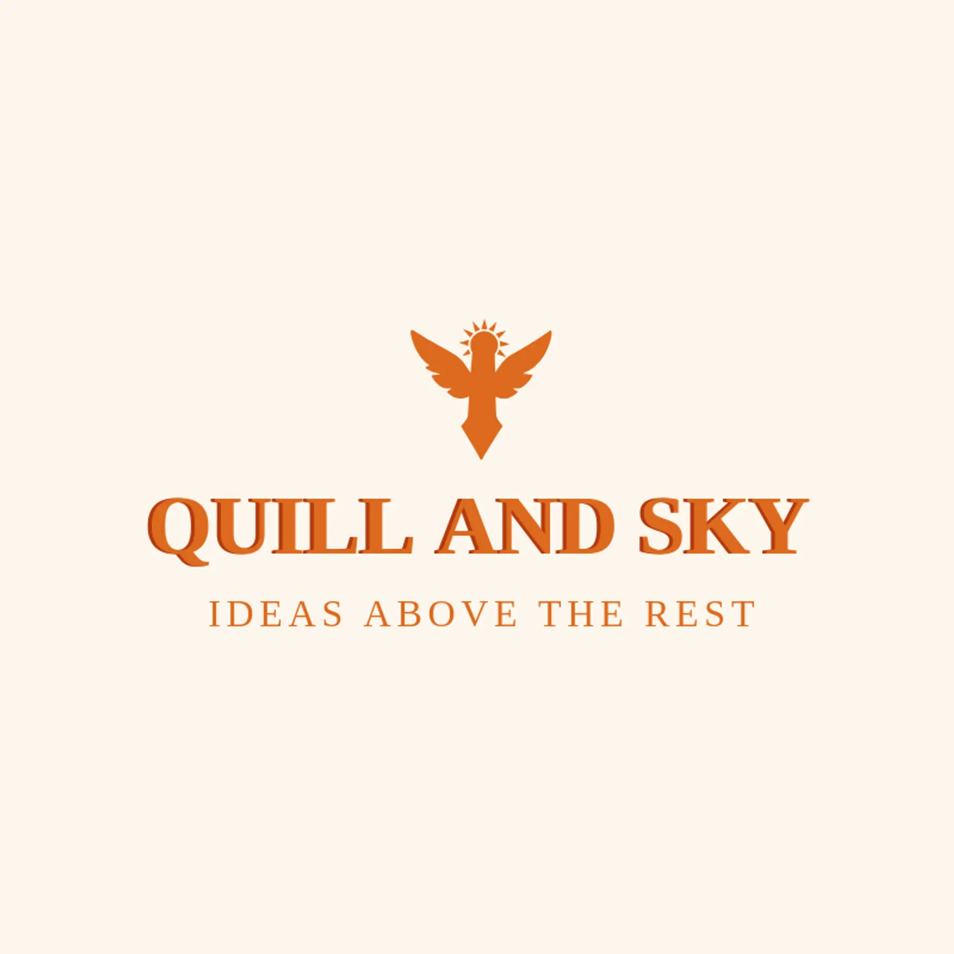 Quill And Sky logo for wings