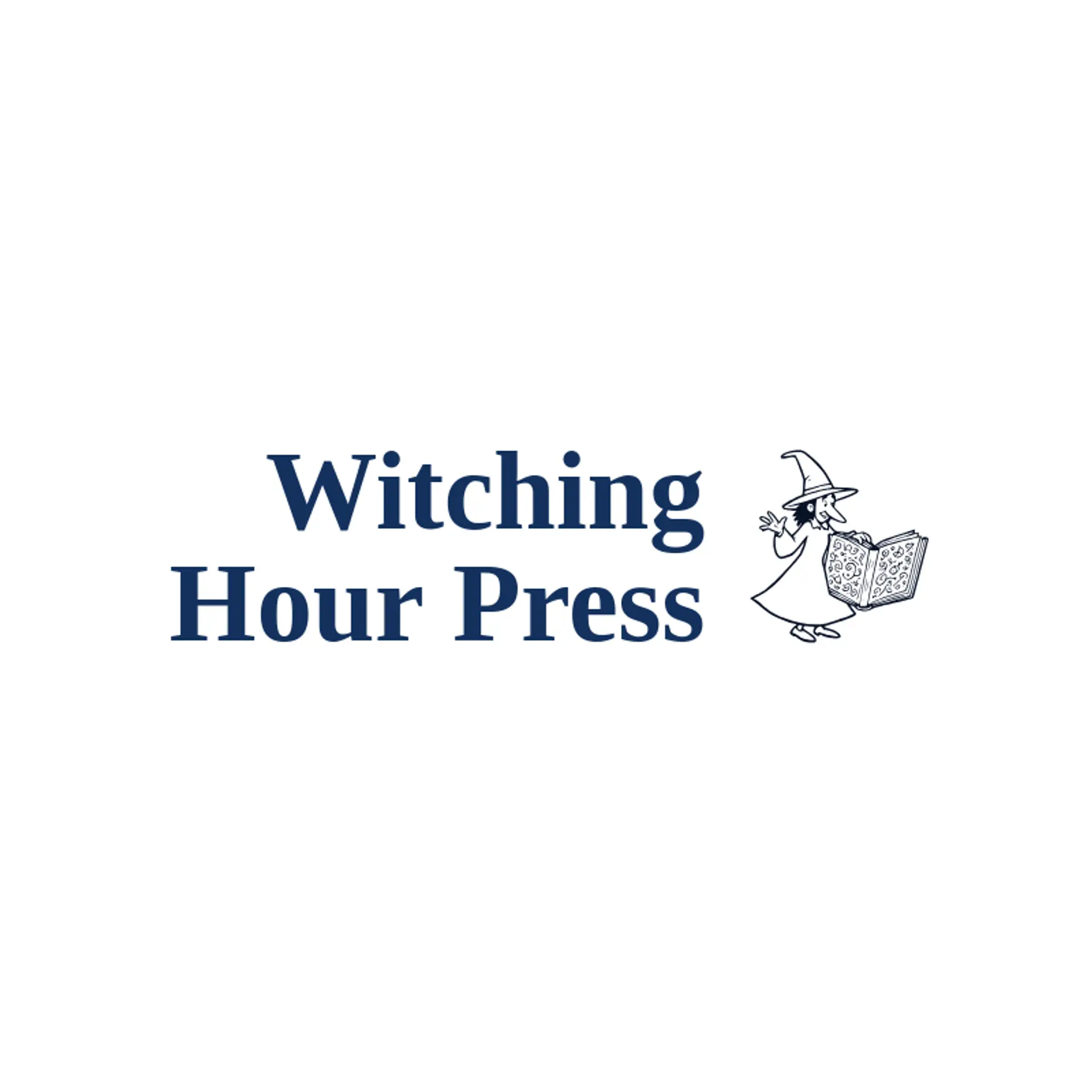 Witching Hour Press logo for witch