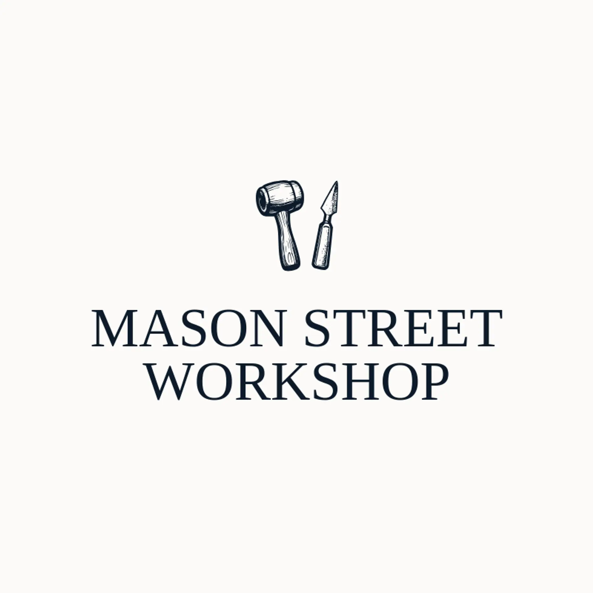 Mason Street Workshop logo for workshop
