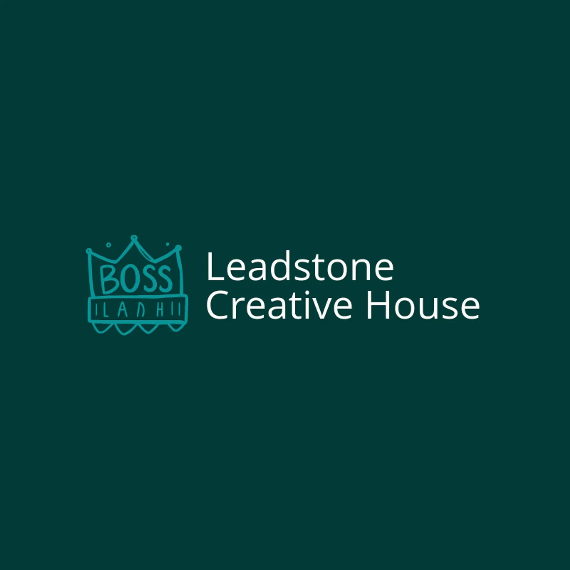 Leadstone Creative House logo for boss