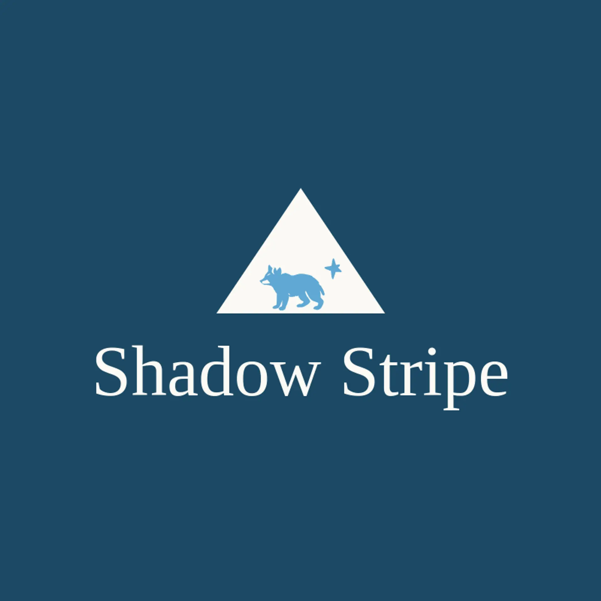 Shadow Stripe logo for raccoon