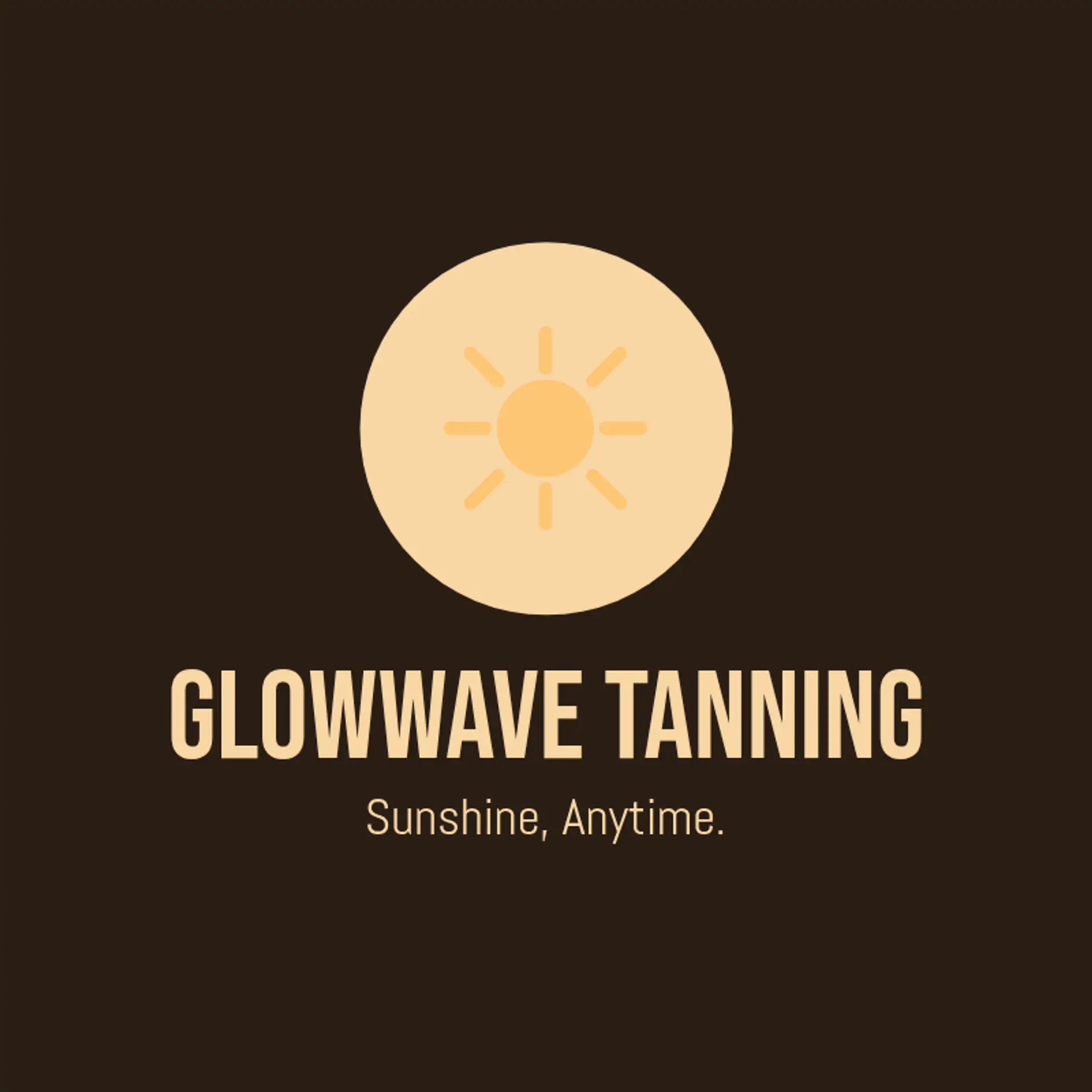 Glow Rays Tanning Studio logo for tanning salon