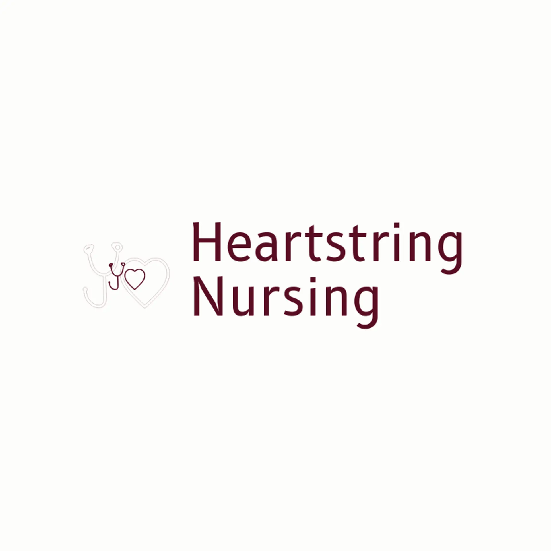 Heartstring Nursing logo for nurse