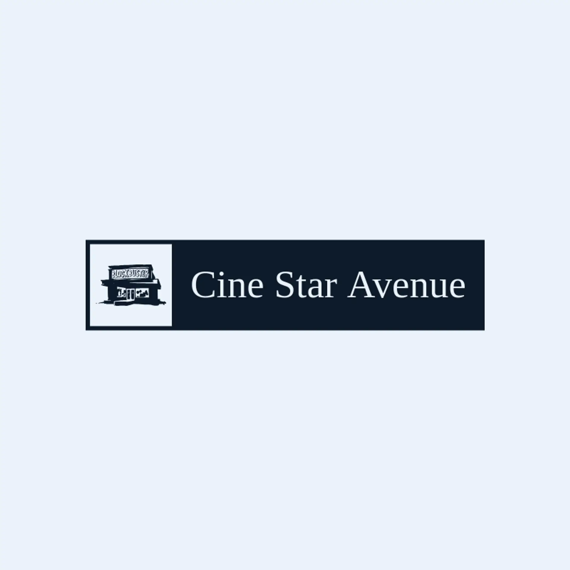 Cine Star Avenue logo for blockbuster