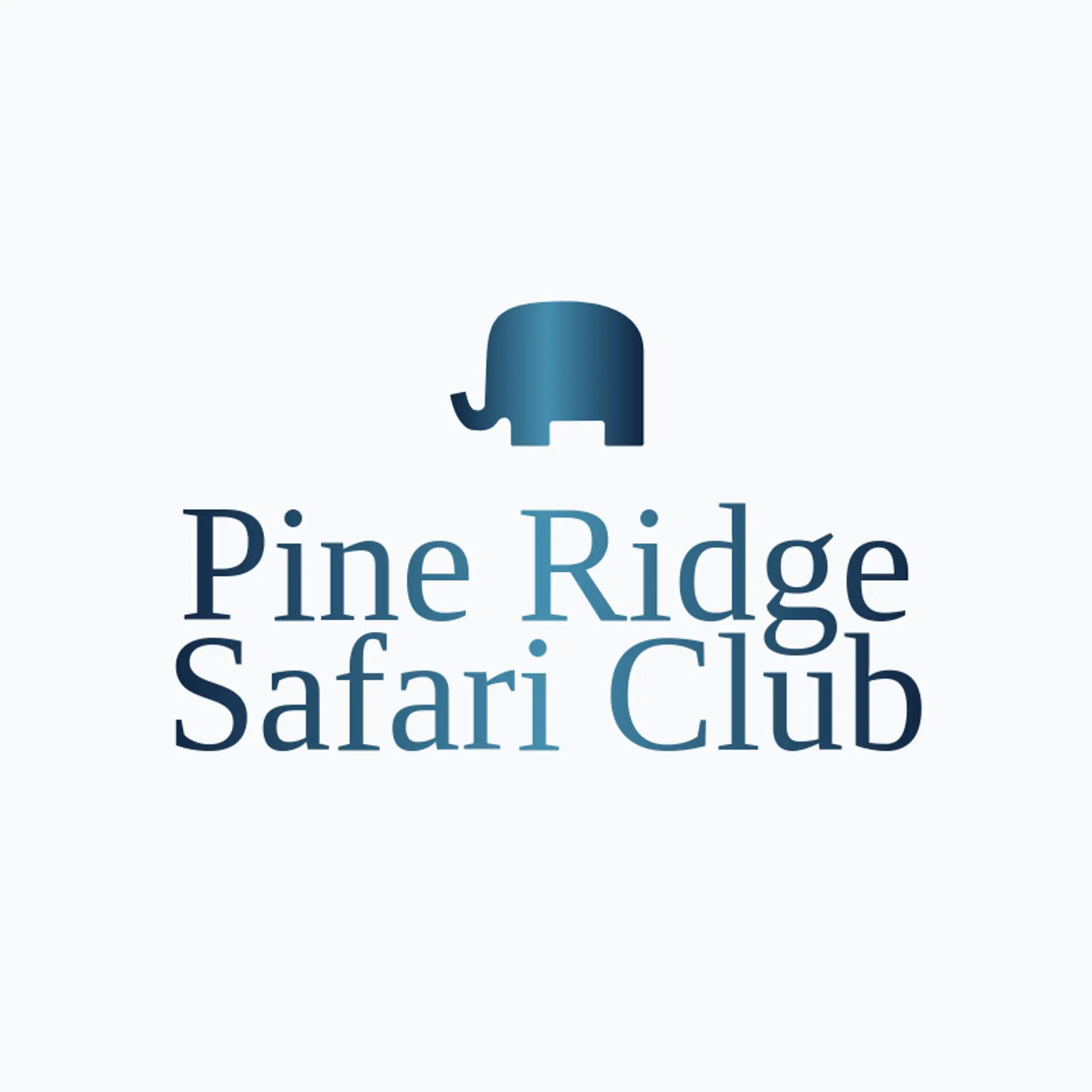 Pine Ridge Safari Club logo for safari