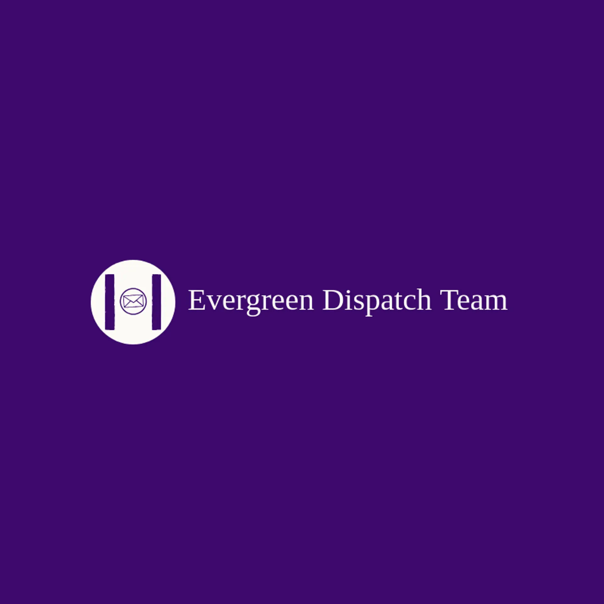 Evergreen Dispatch Team logo for dispatch