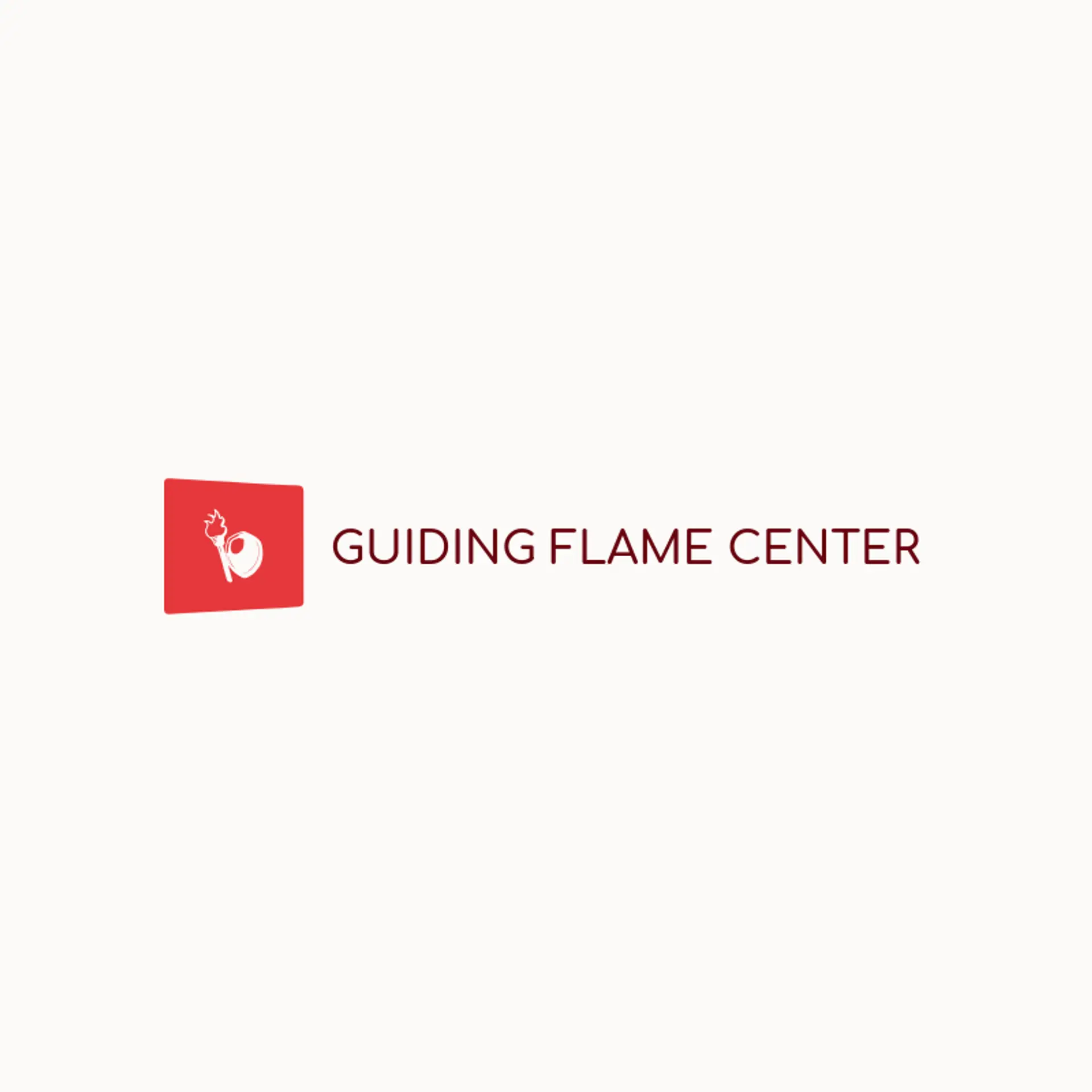 Guiding Flame Center logo for justice