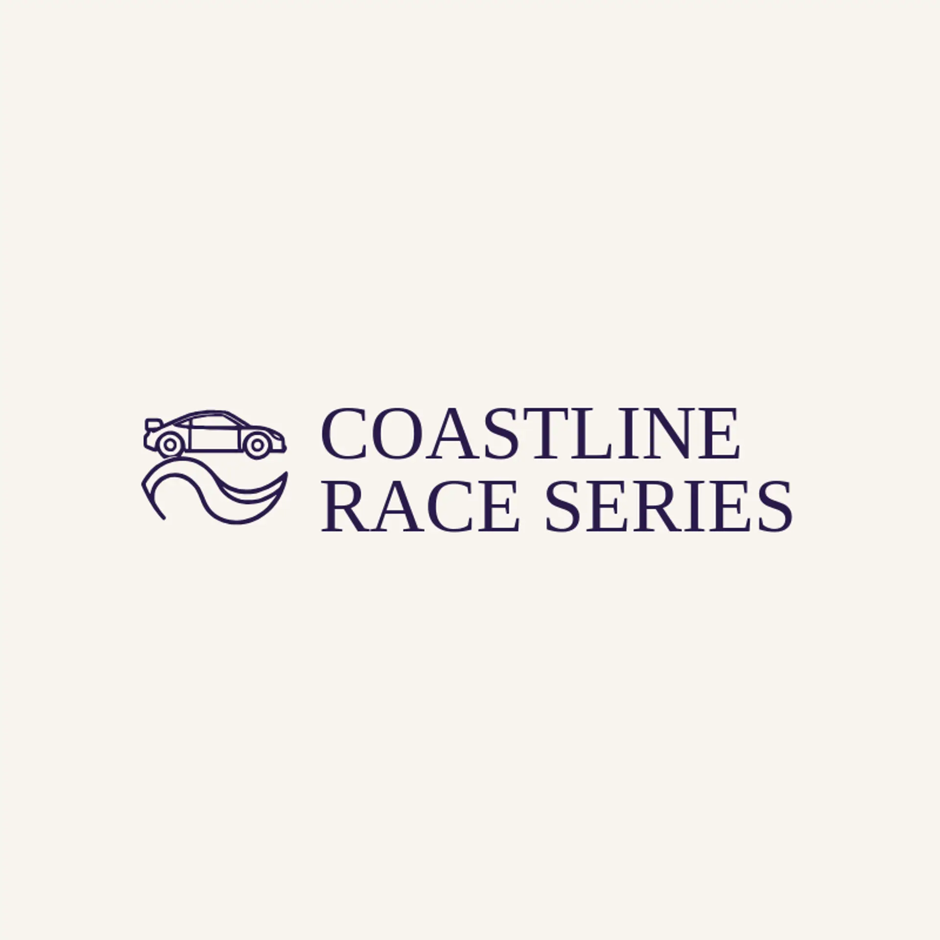 Coastline Race Series logo for race