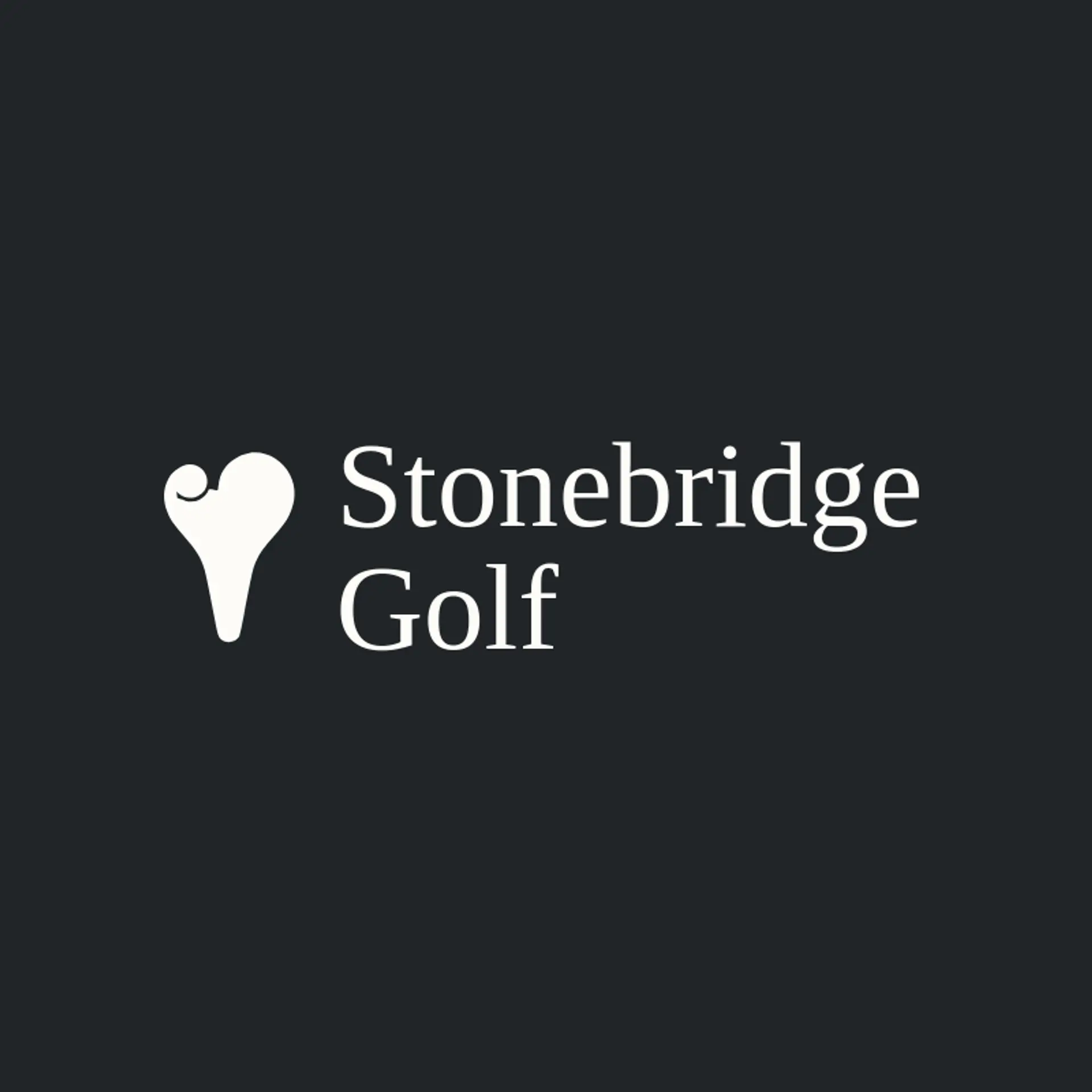 Stonebridge Golf logo for golf course