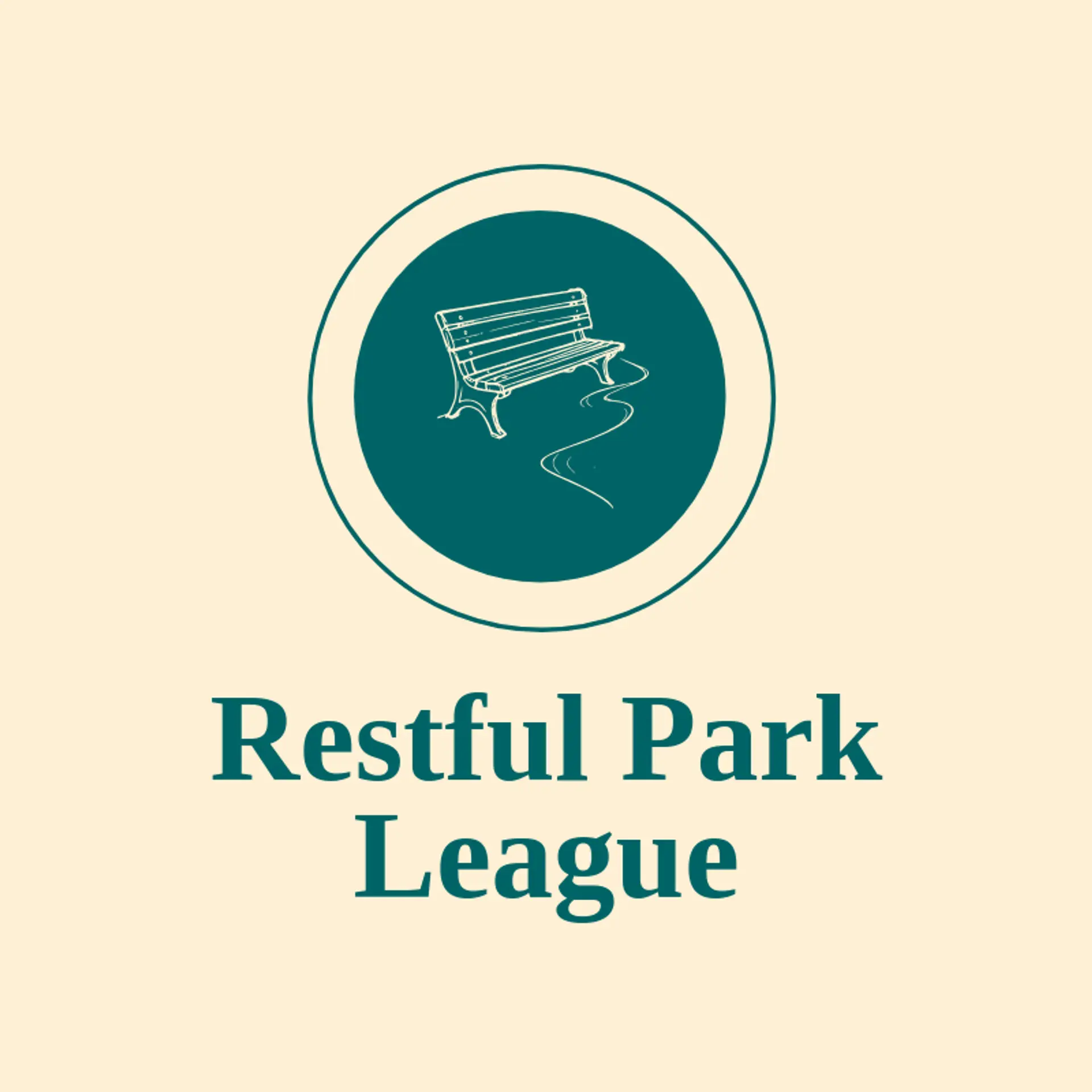 Restful Park League logo for park