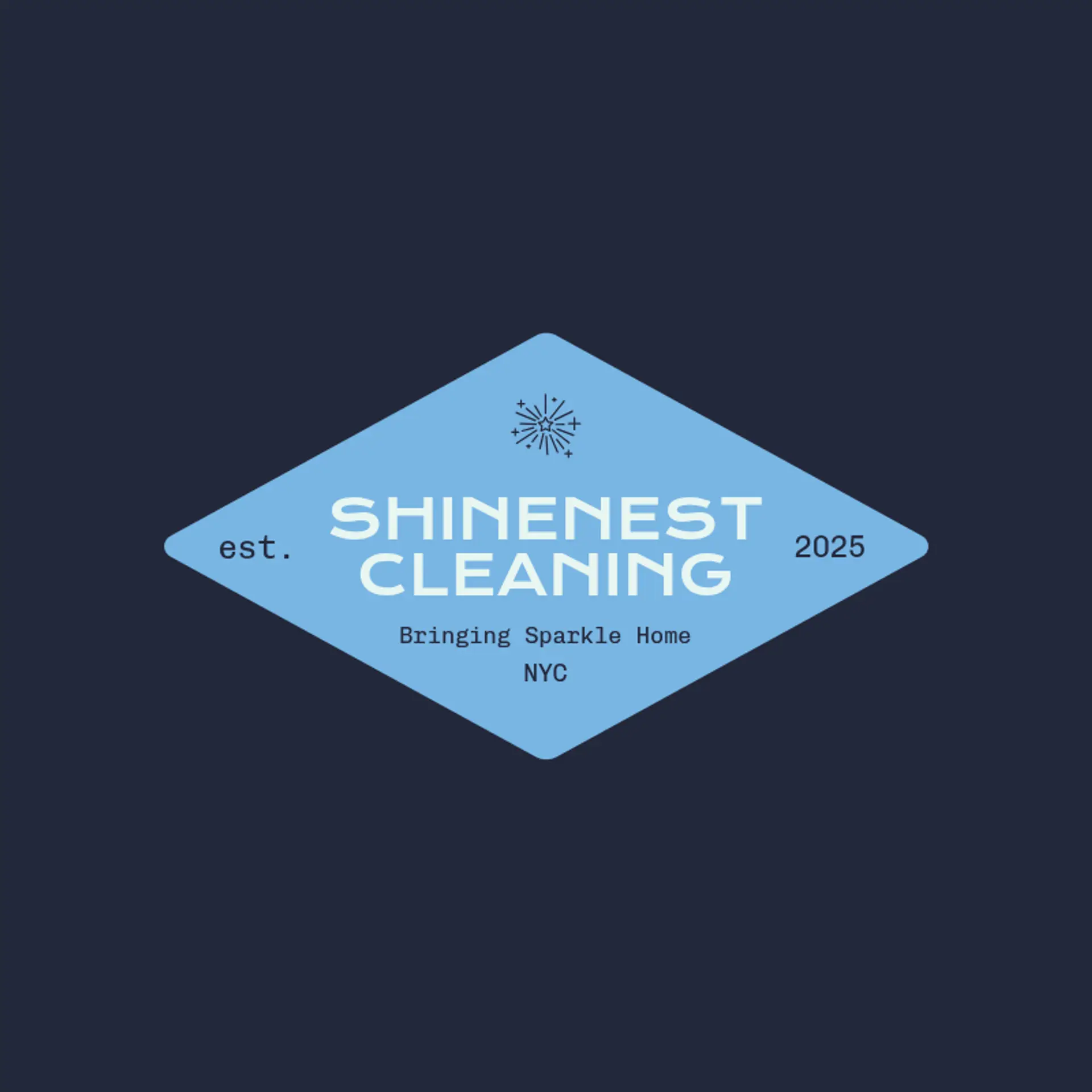 ShineNest Cleaning logo for house cleaning