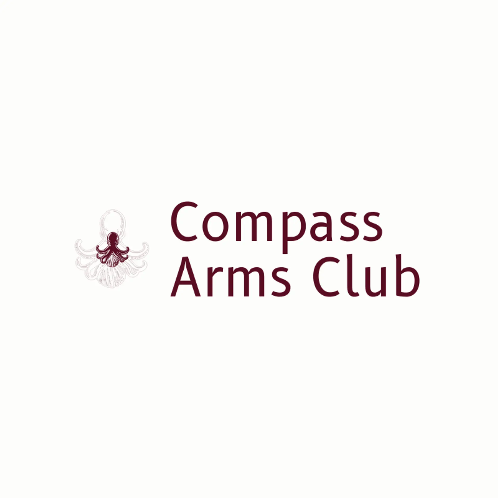 Compass Arms Club logo for octopus