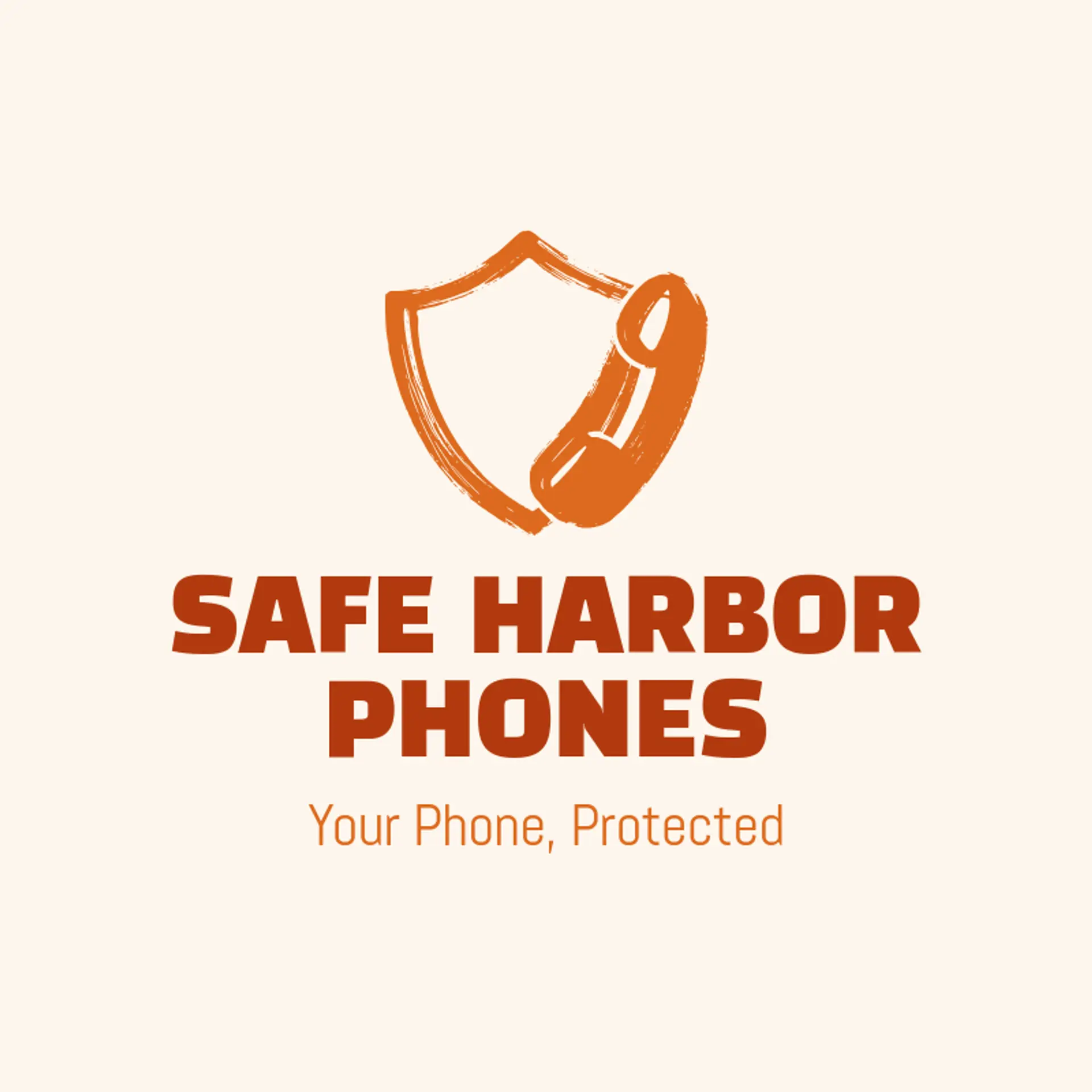 Safe Harbor Phones logo for cell phone
